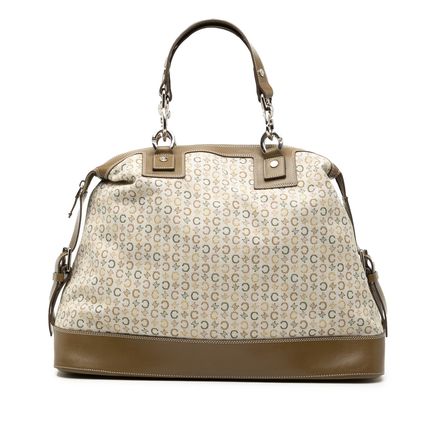 Celine C Macadam Canvas Handbag