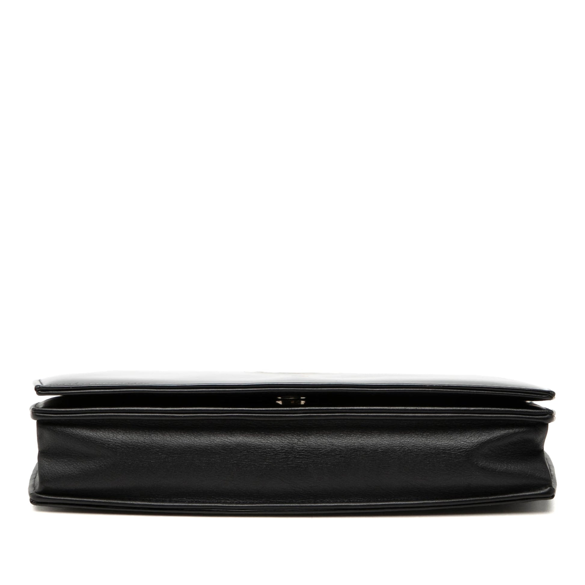 Chanel CC Patent Compact Wallet On Chain