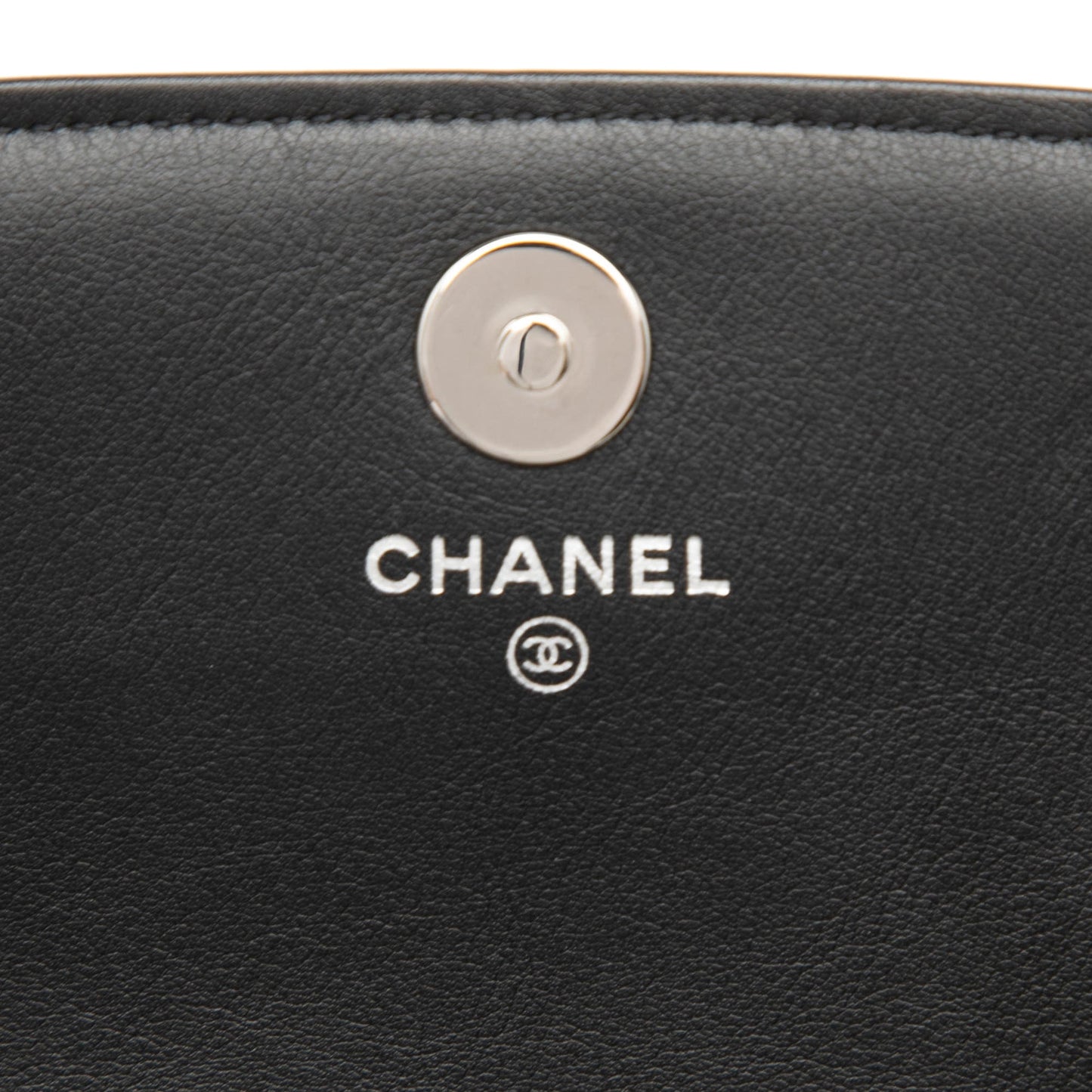 Chanel CC Patent Compact Wallet On Chain