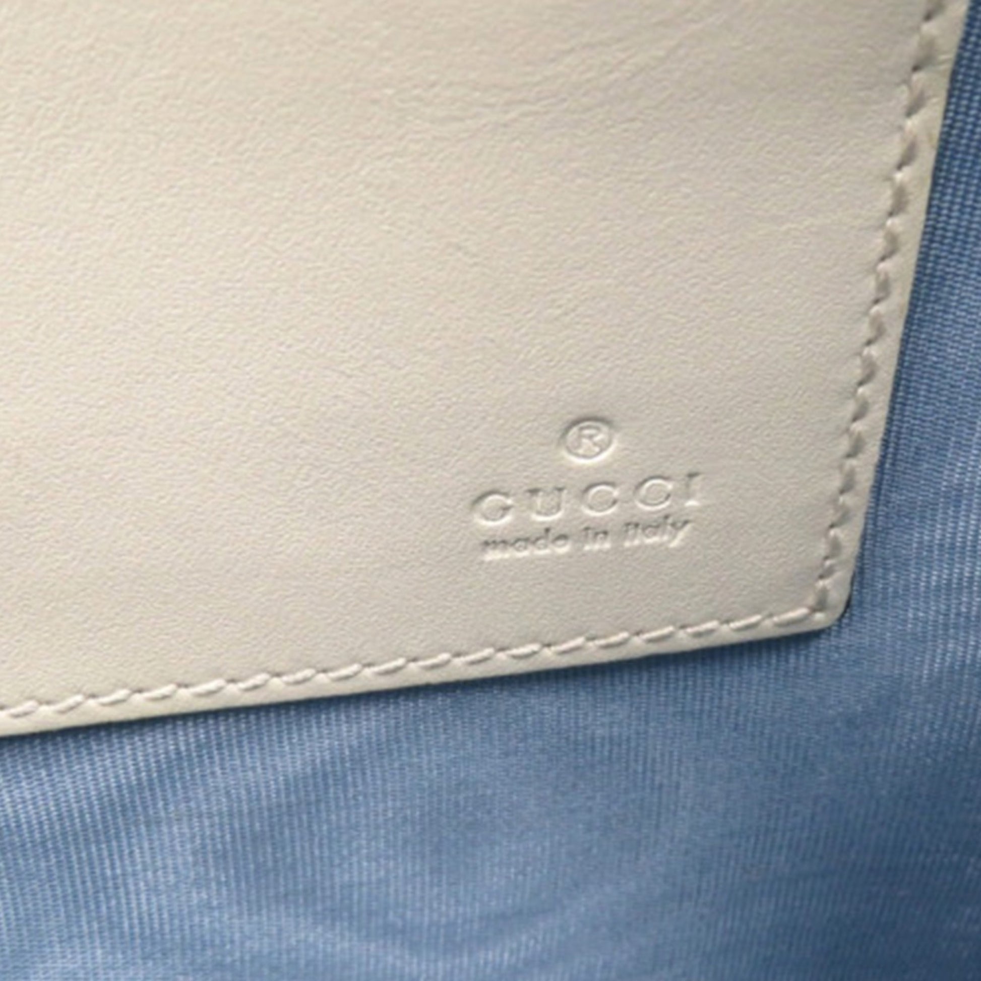 Gucci Calfskin Guccy Sega Clutch