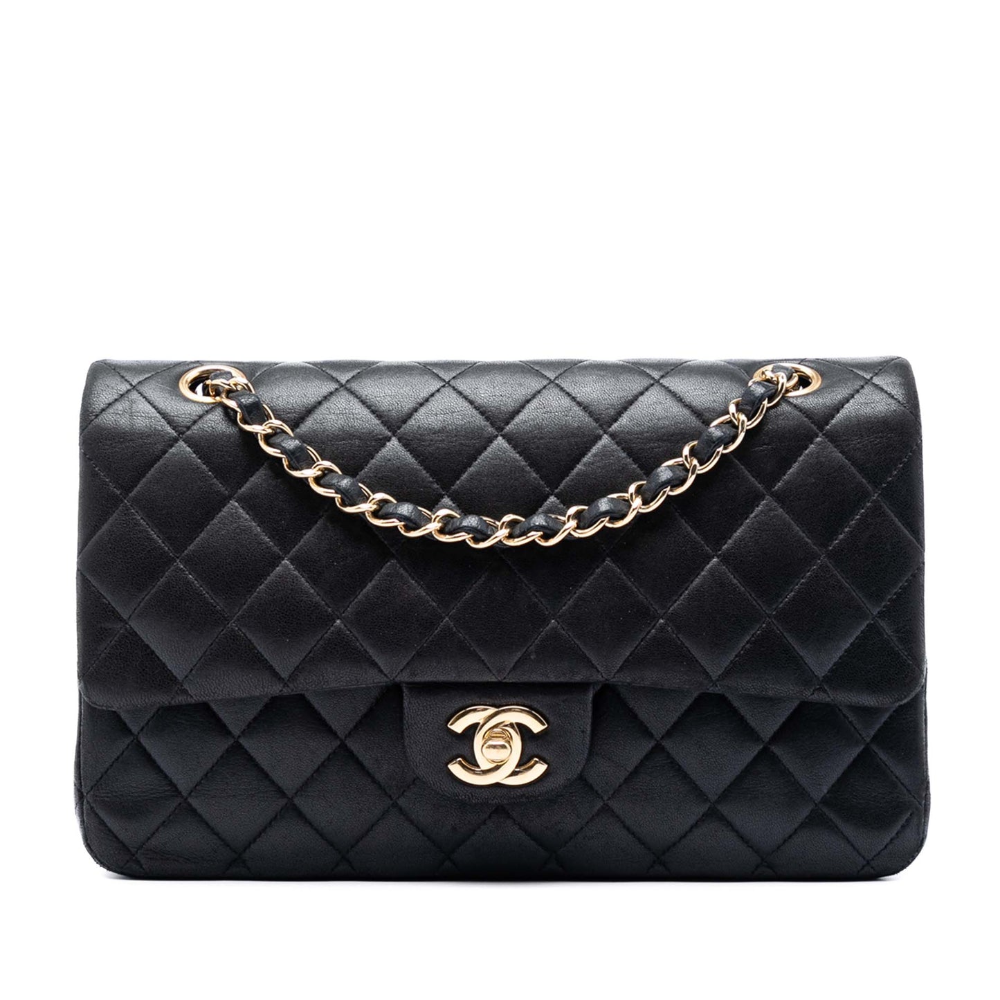 Chanel Medium Classic Lambskin Double Flap