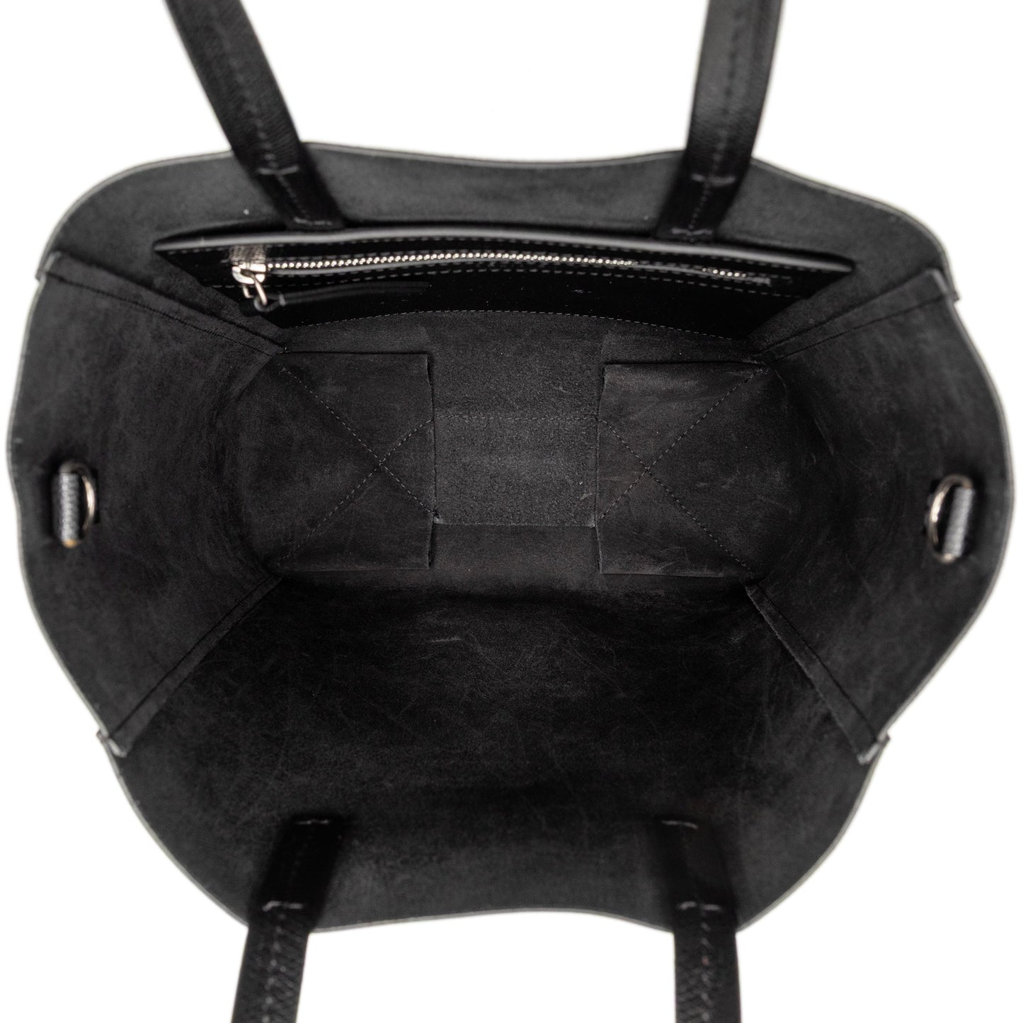 Celine Small Grained Calfskin Vertical Cabas Satchel