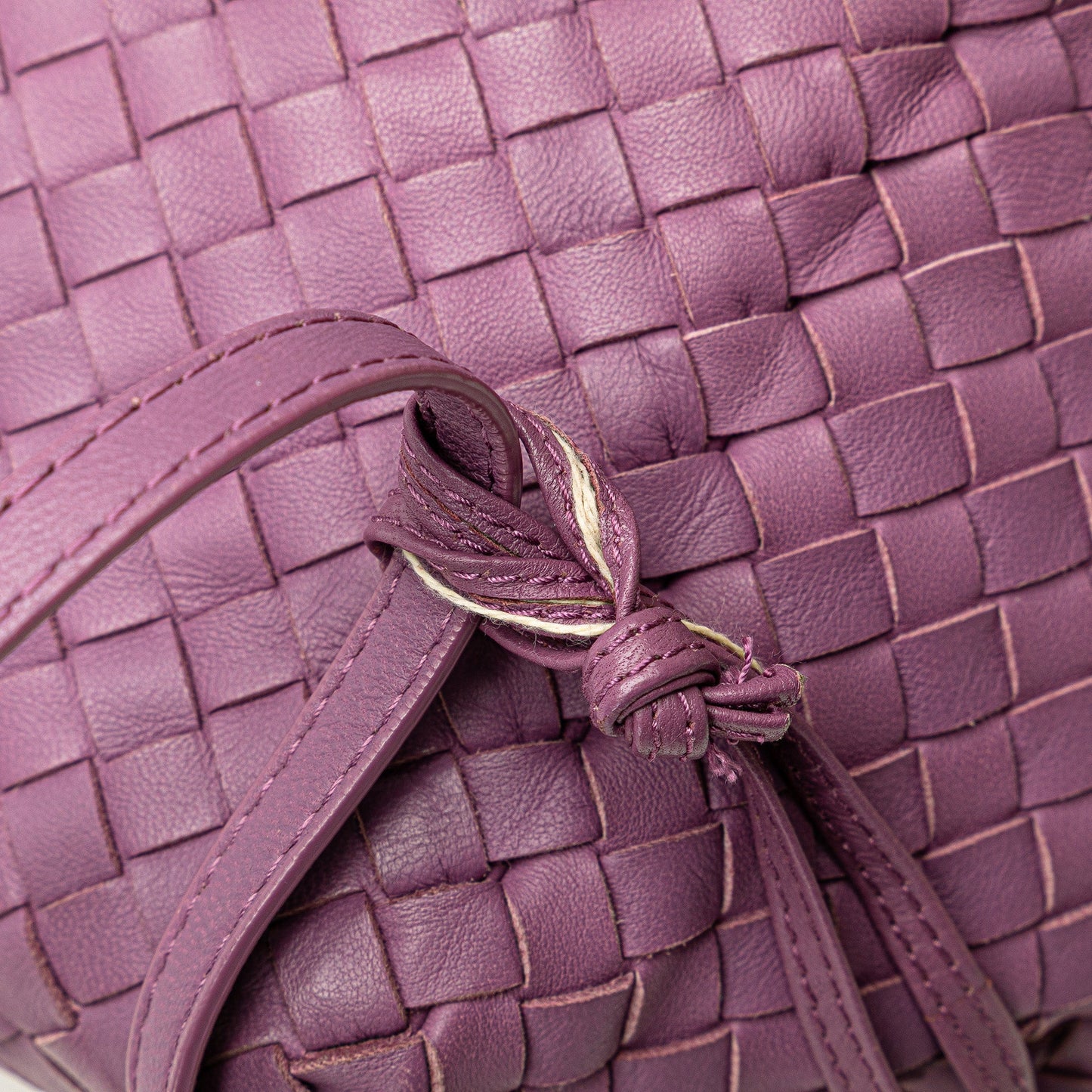Bottega Veneta Nappa Intrecciato Cube Crossbody
