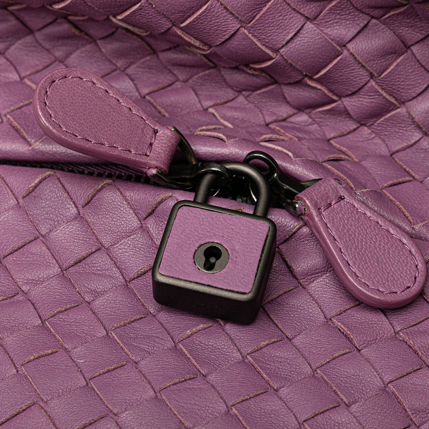 Bottega Veneta Nappa Intrecciato Cube Crossbody