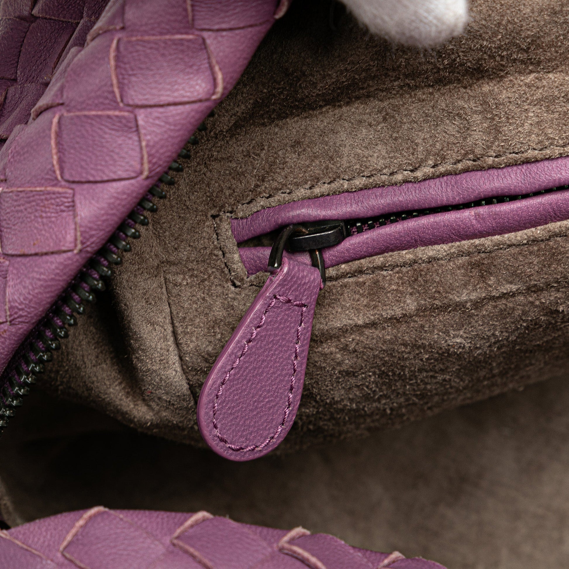 Bottega Veneta Nappa Intrecciato Cube Crossbody