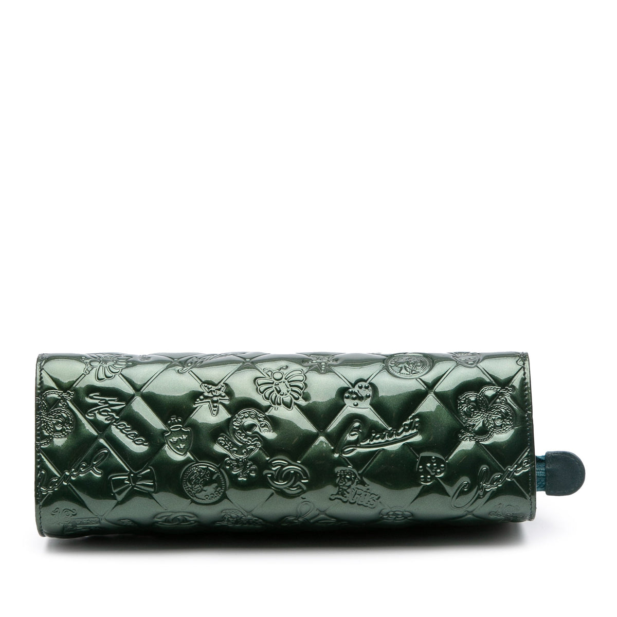 Chanel Quilted Patent Precious Symbols Pochette