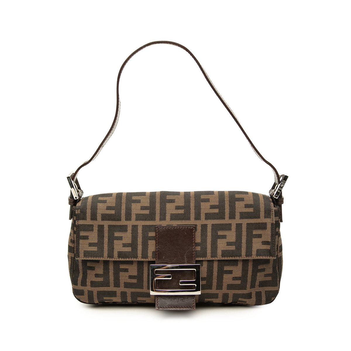 Fendi Zucca Canvas Baguette
