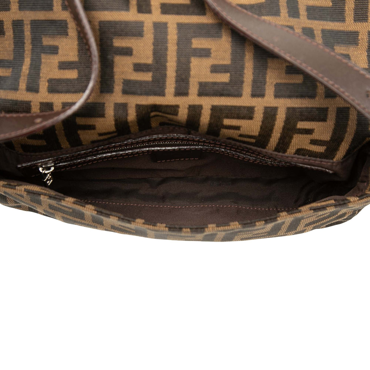 Fendi Zucca Canvas Baguette