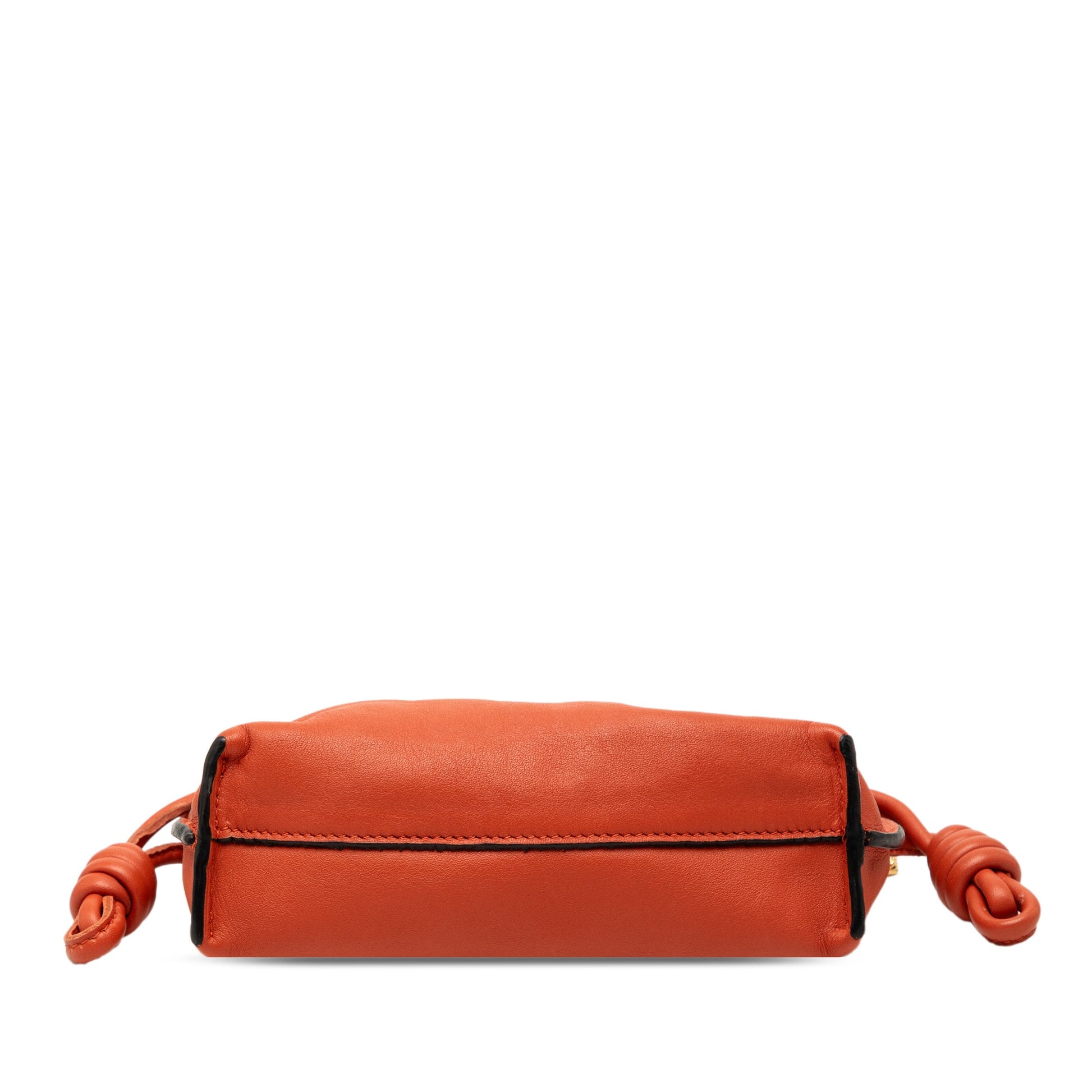 LOEWE Nano Leather Flamenco Knot Chain Crossbody