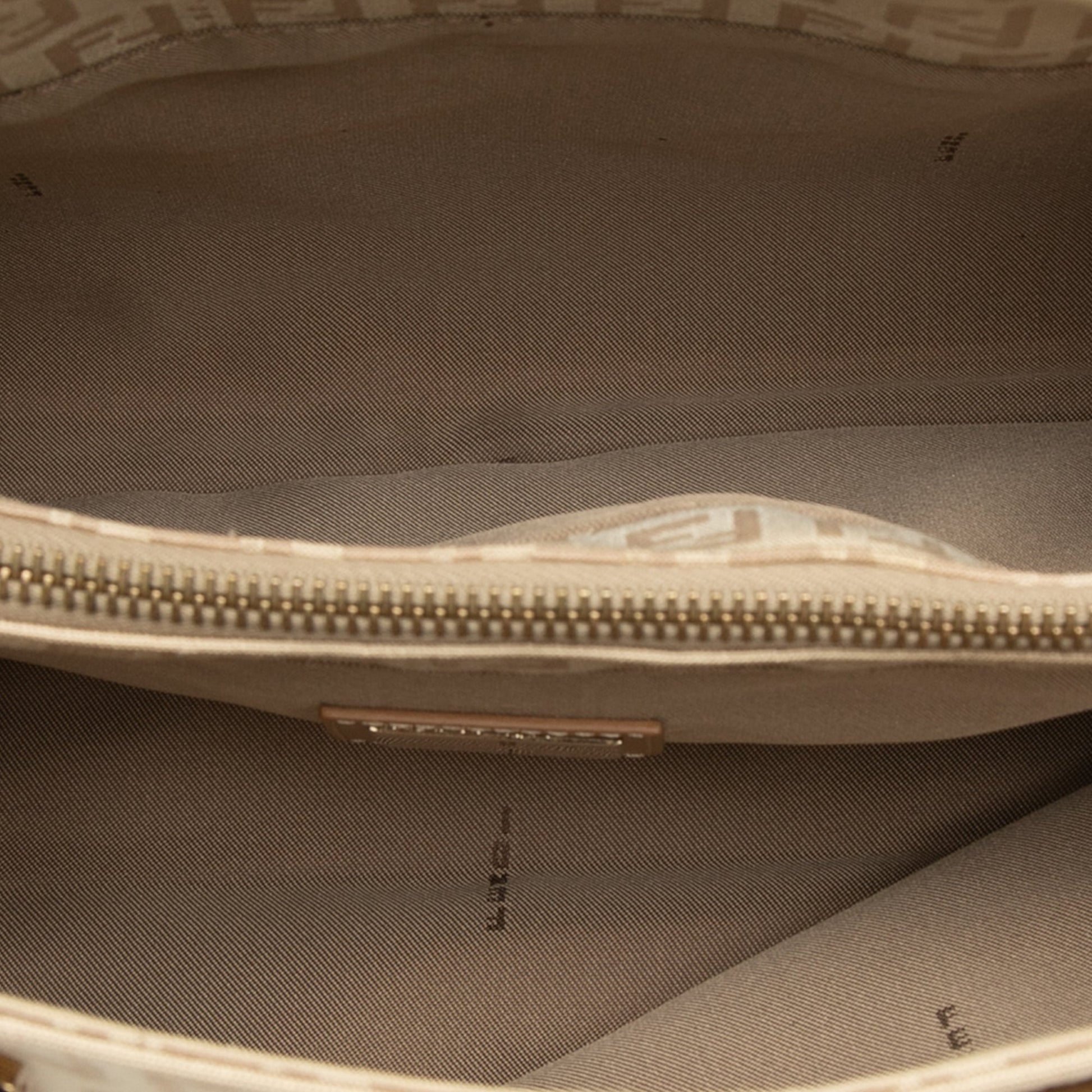 Fendi Small Zucchino Canvas Tote