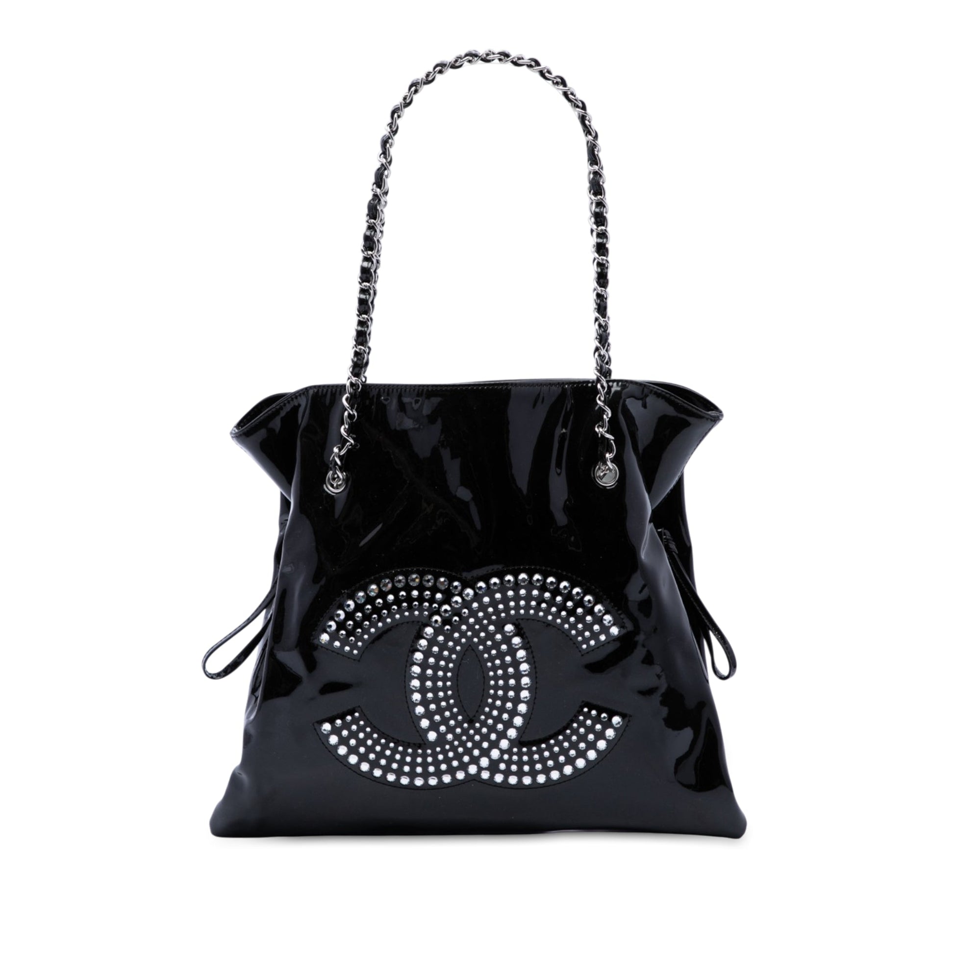 Chanel Large Patent Bon Bon Tote