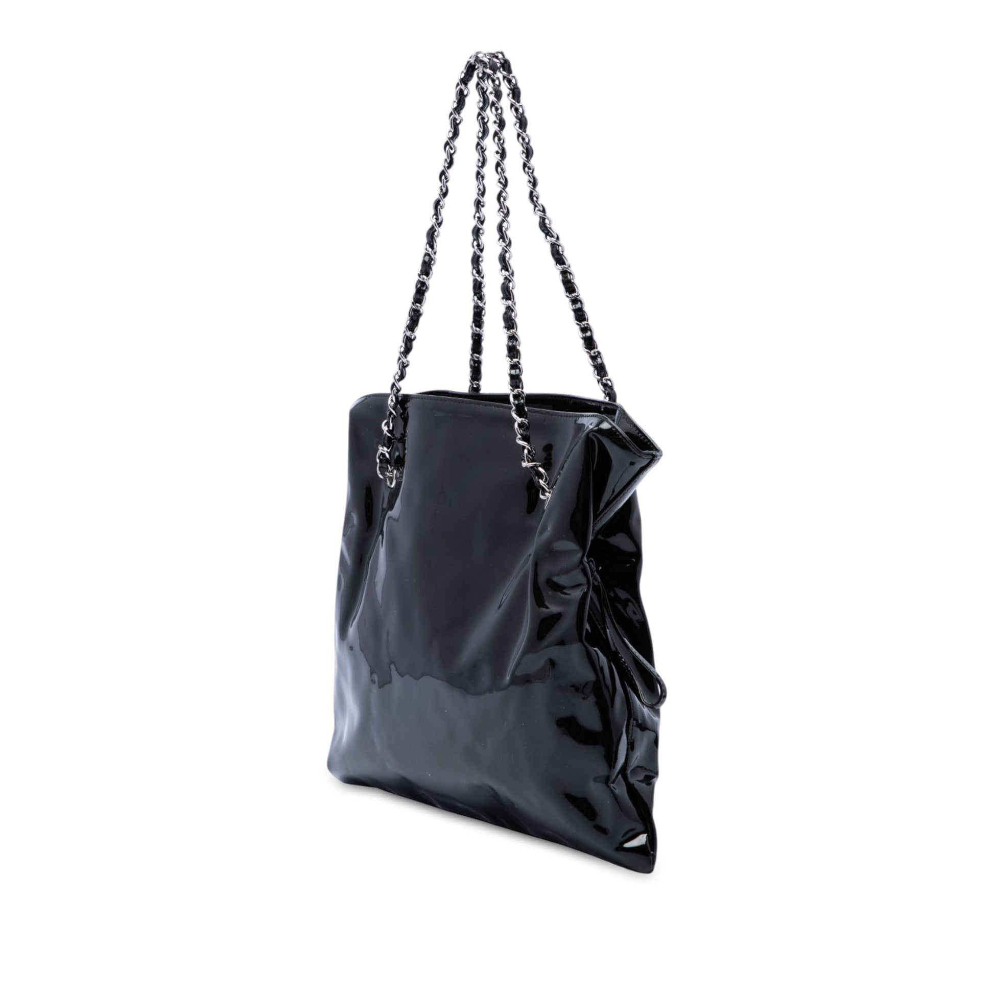 Chanel Large Patent Bon Bon Tote