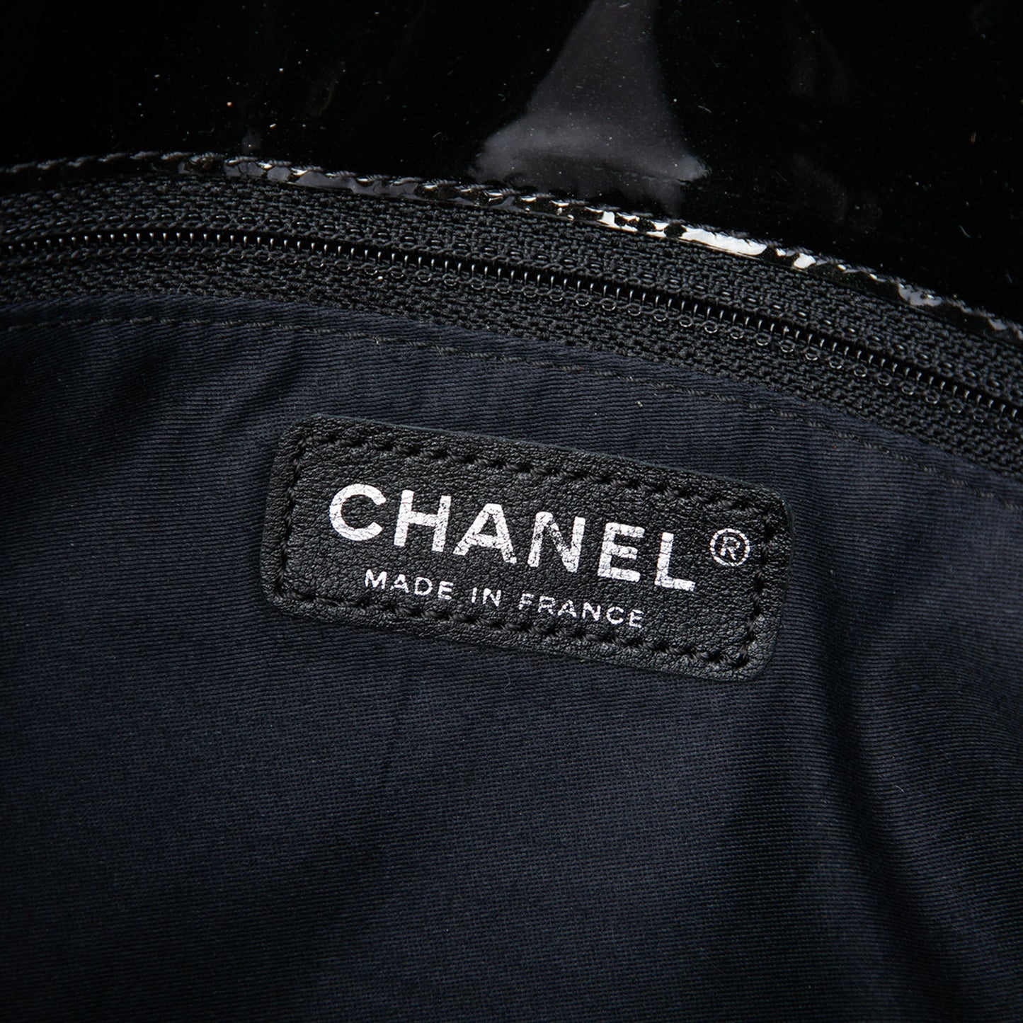 Chanel Large Patent Bon Bon Tote