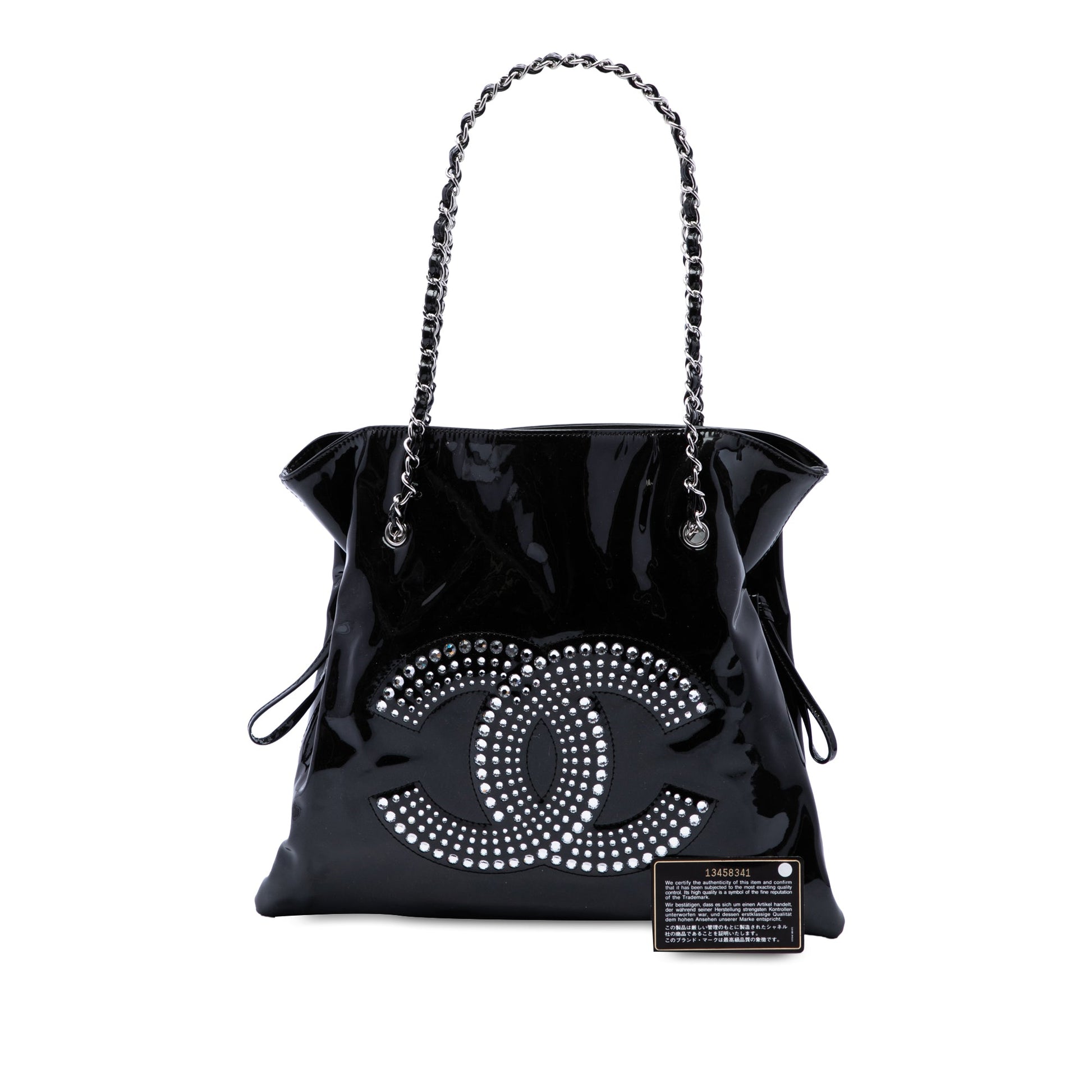 Chanel Large Patent Bon Bon Tote