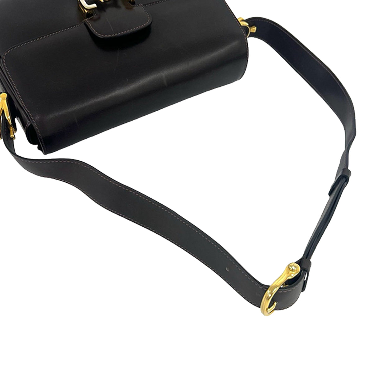 Celine Leather Horse Carriage Shoulder Bag