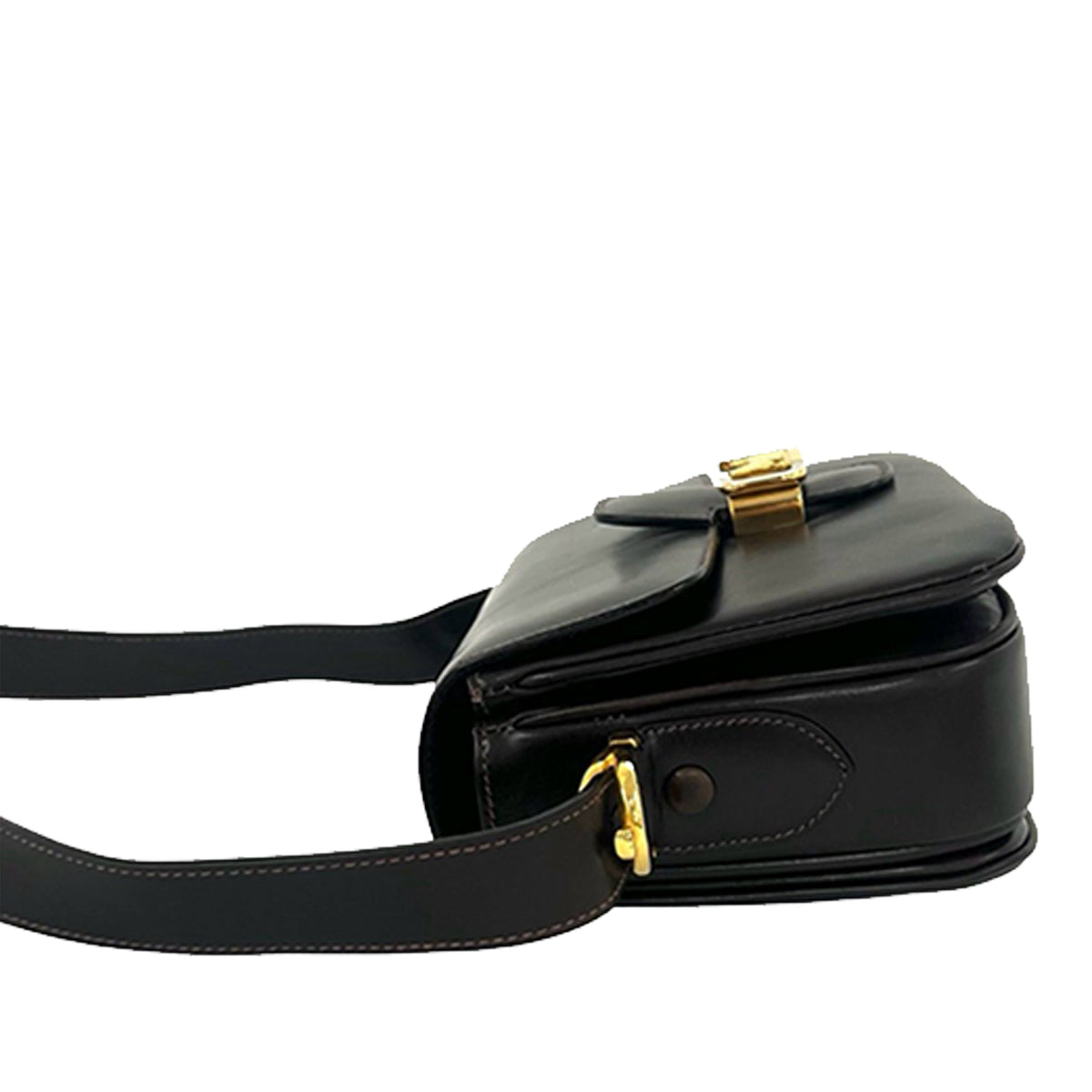 Celine Leather Horse Carriage Shoulder Bag