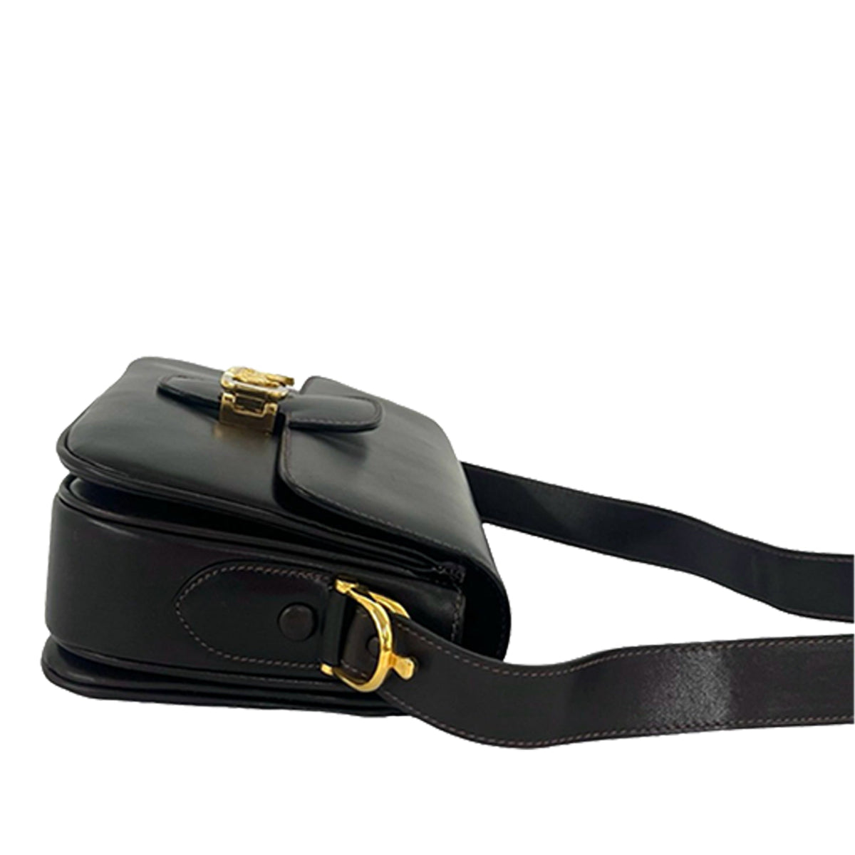 Celine Leather Horse Carriage Shoulder Bag