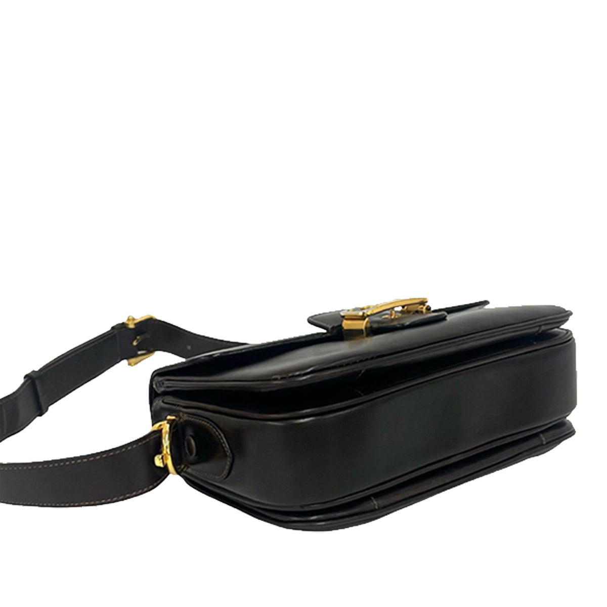 Celine Leather Horse Carriage Shoulder Bag