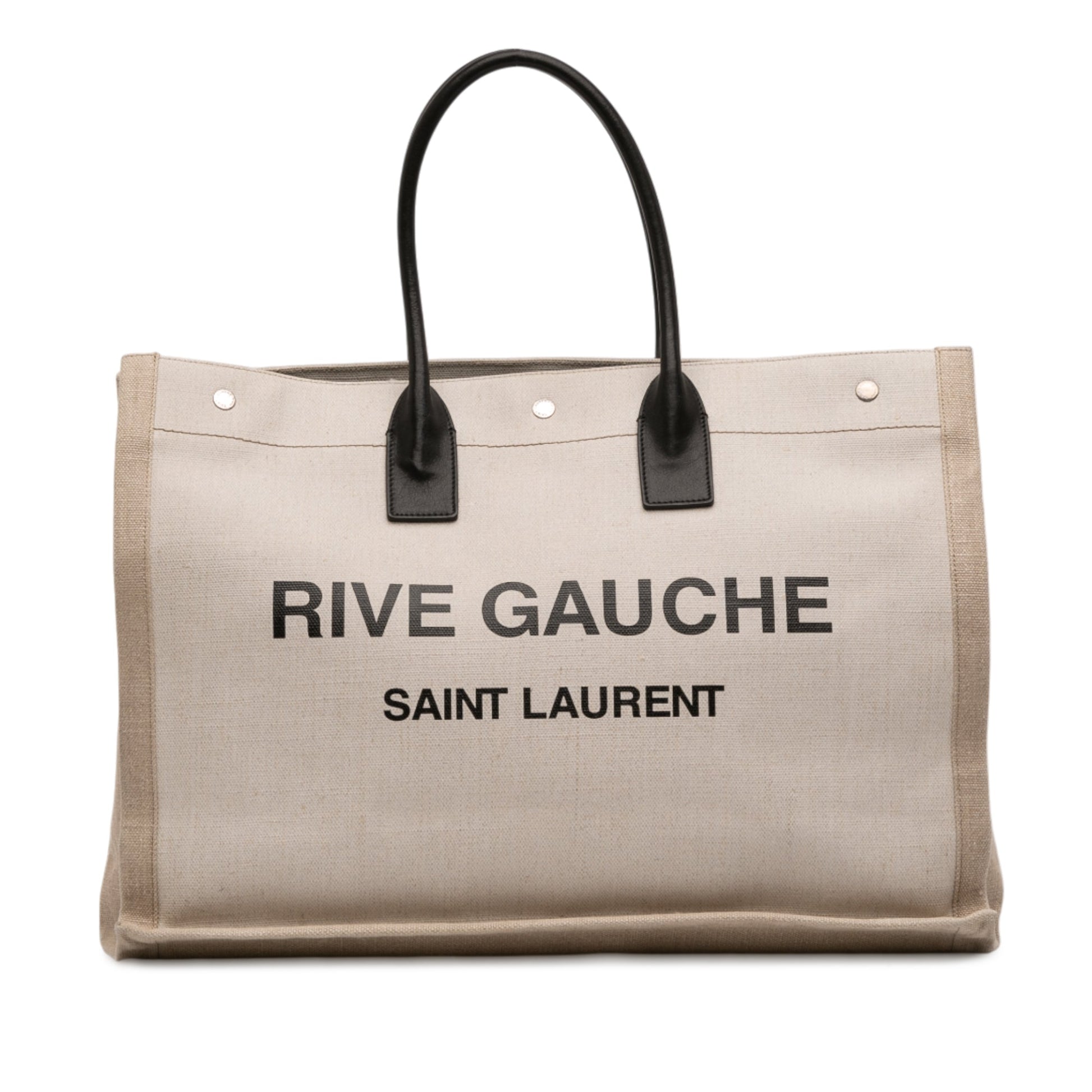 Saint Laurent Canvas Rive Gauche Tote