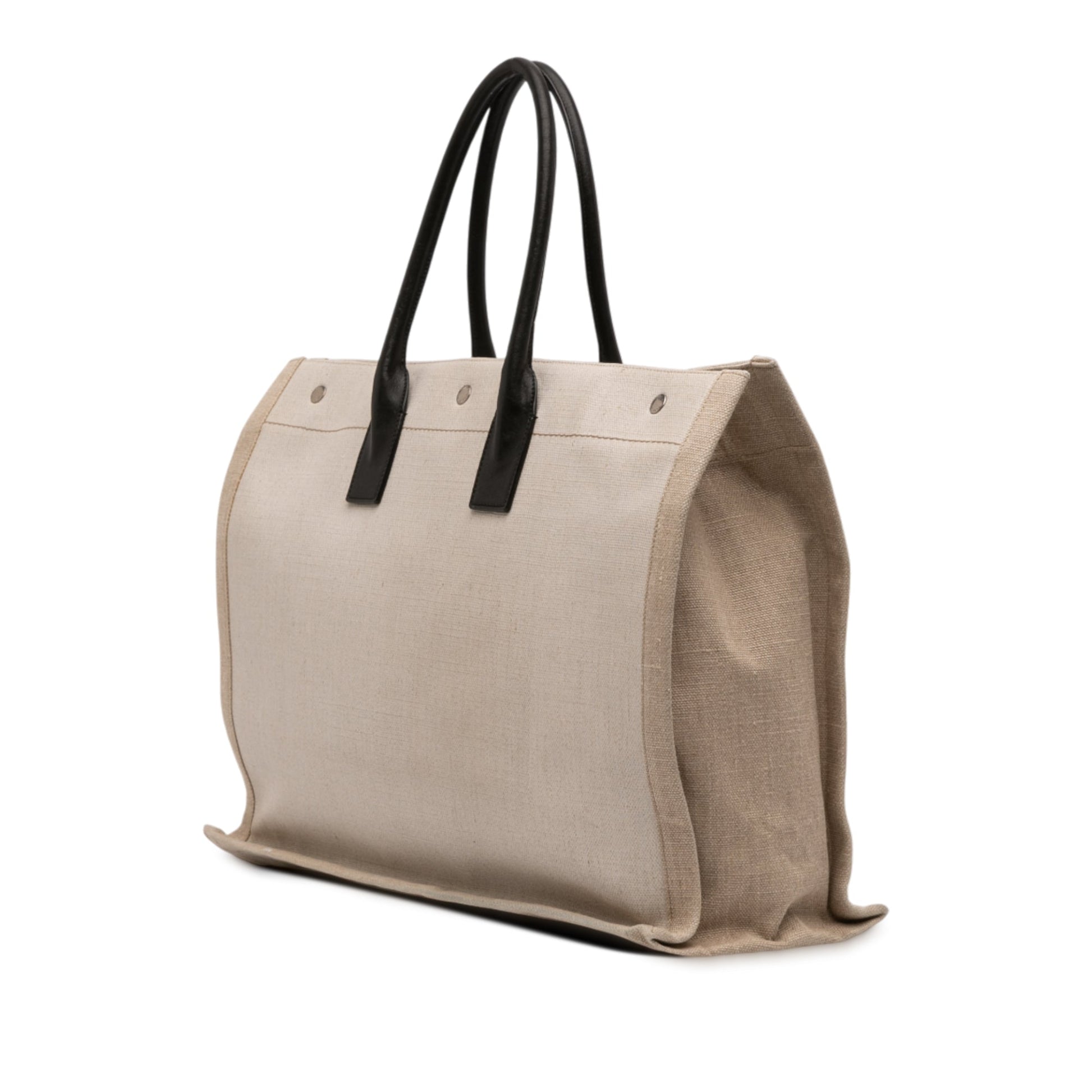 Saint Laurent Canvas Rive Gauche Tote