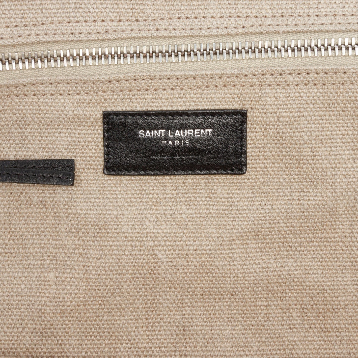 Saint Laurent Canvas Rive Gauche Tote
