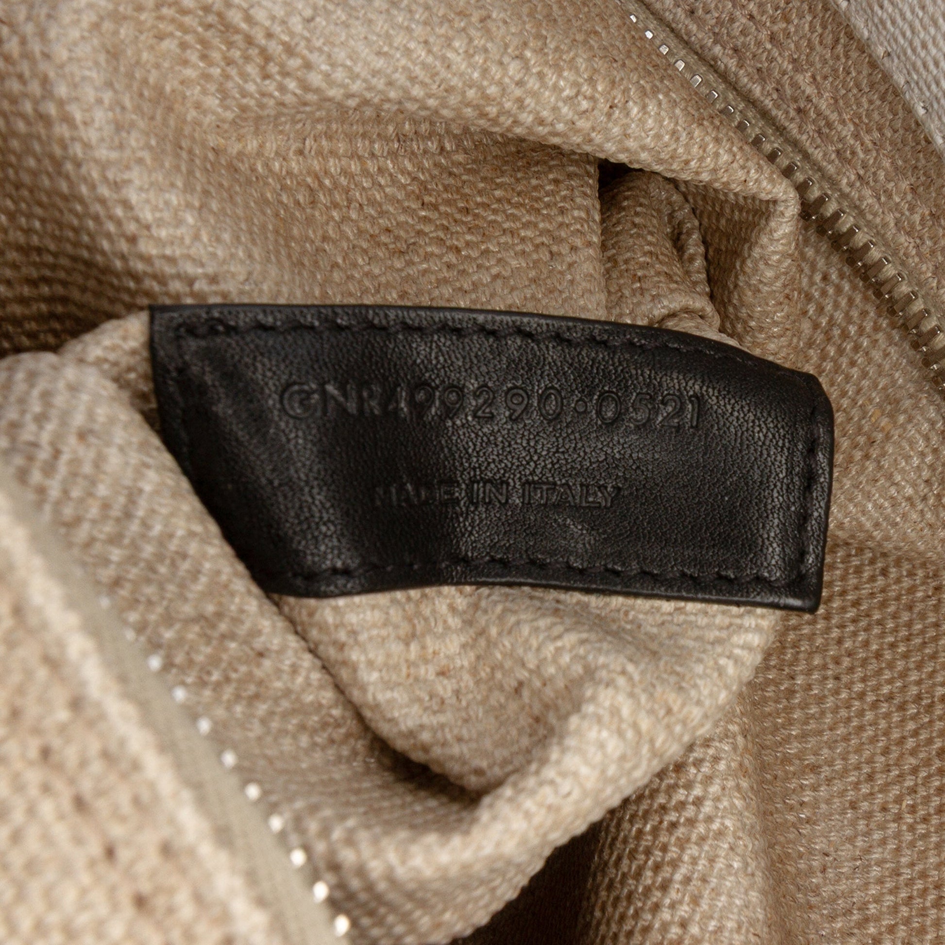 Saint Laurent Canvas Rive Gauche Tote