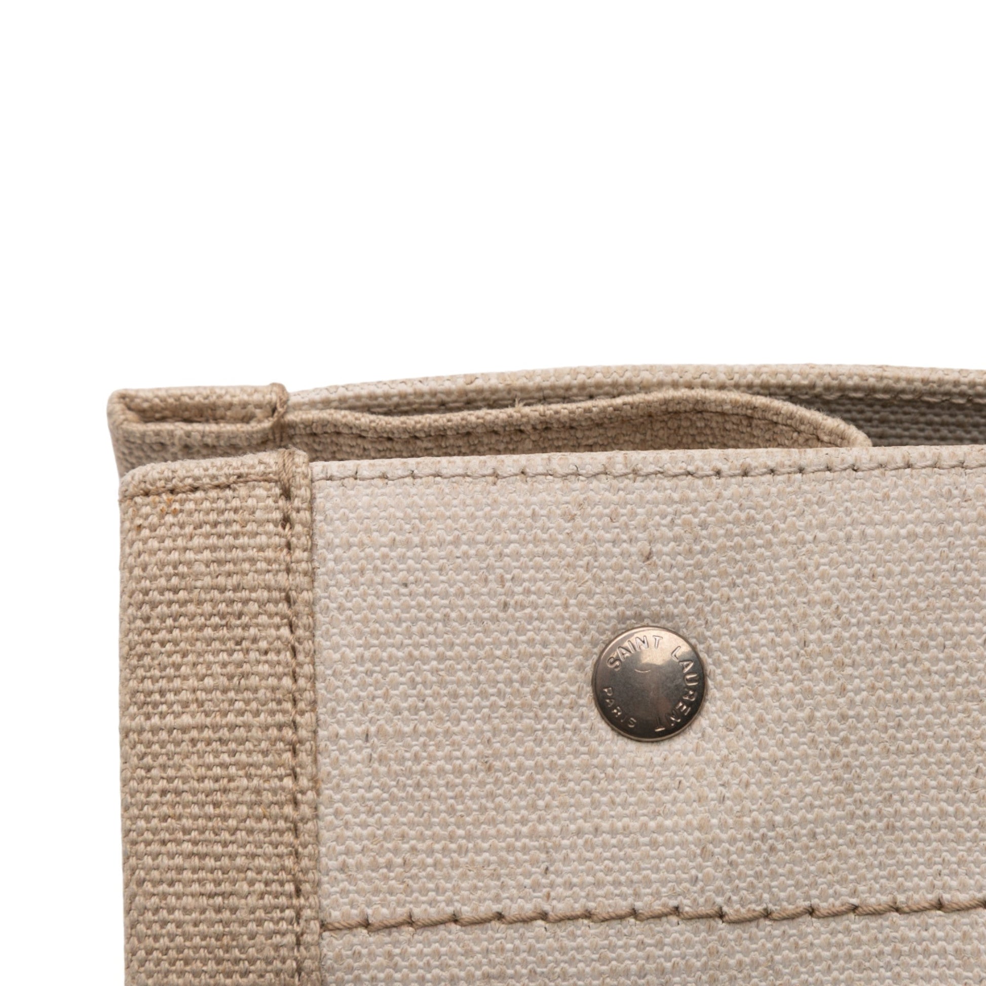 Saint Laurent Canvas Rive Gauche Tote