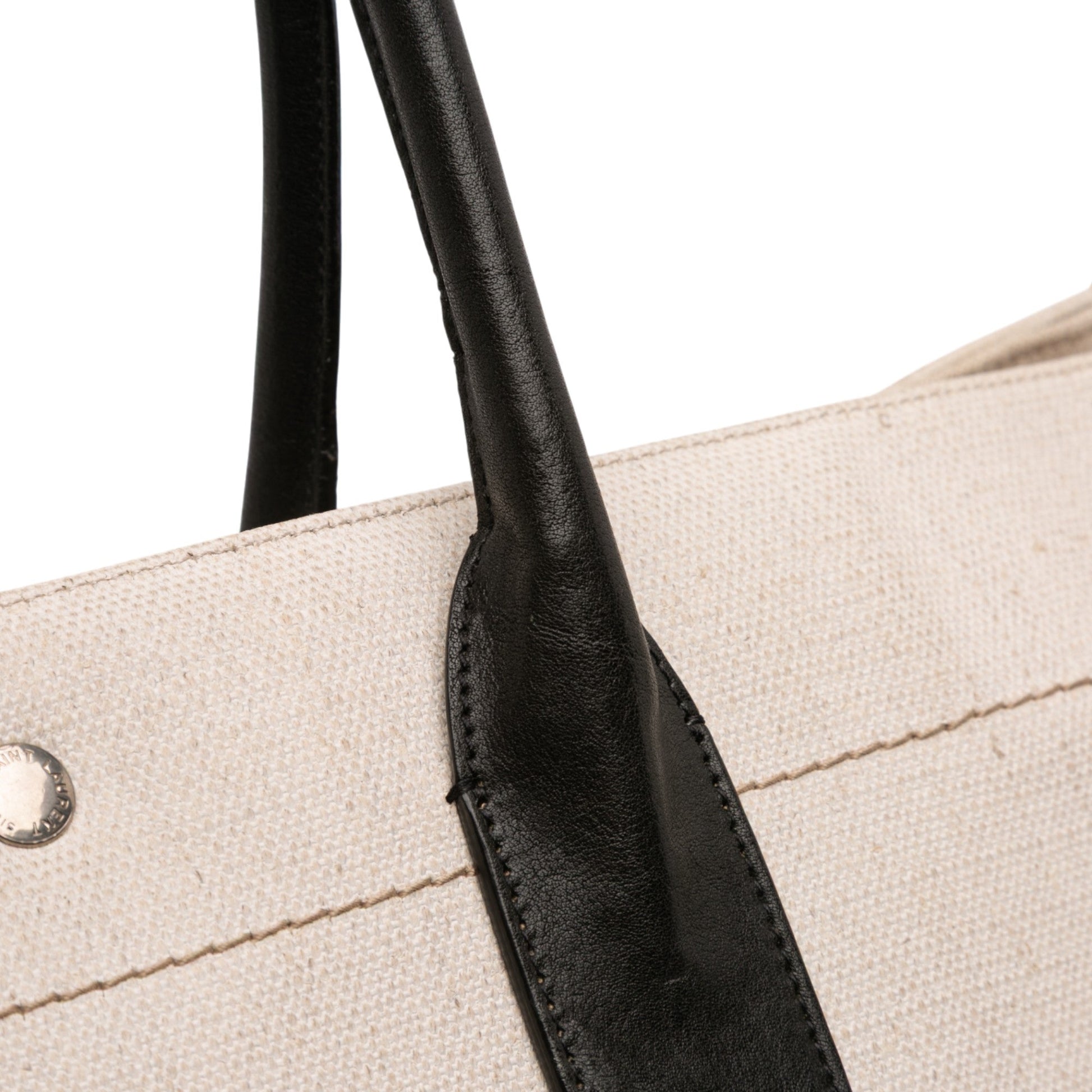 Saint Laurent Canvas Rive Gauche Tote