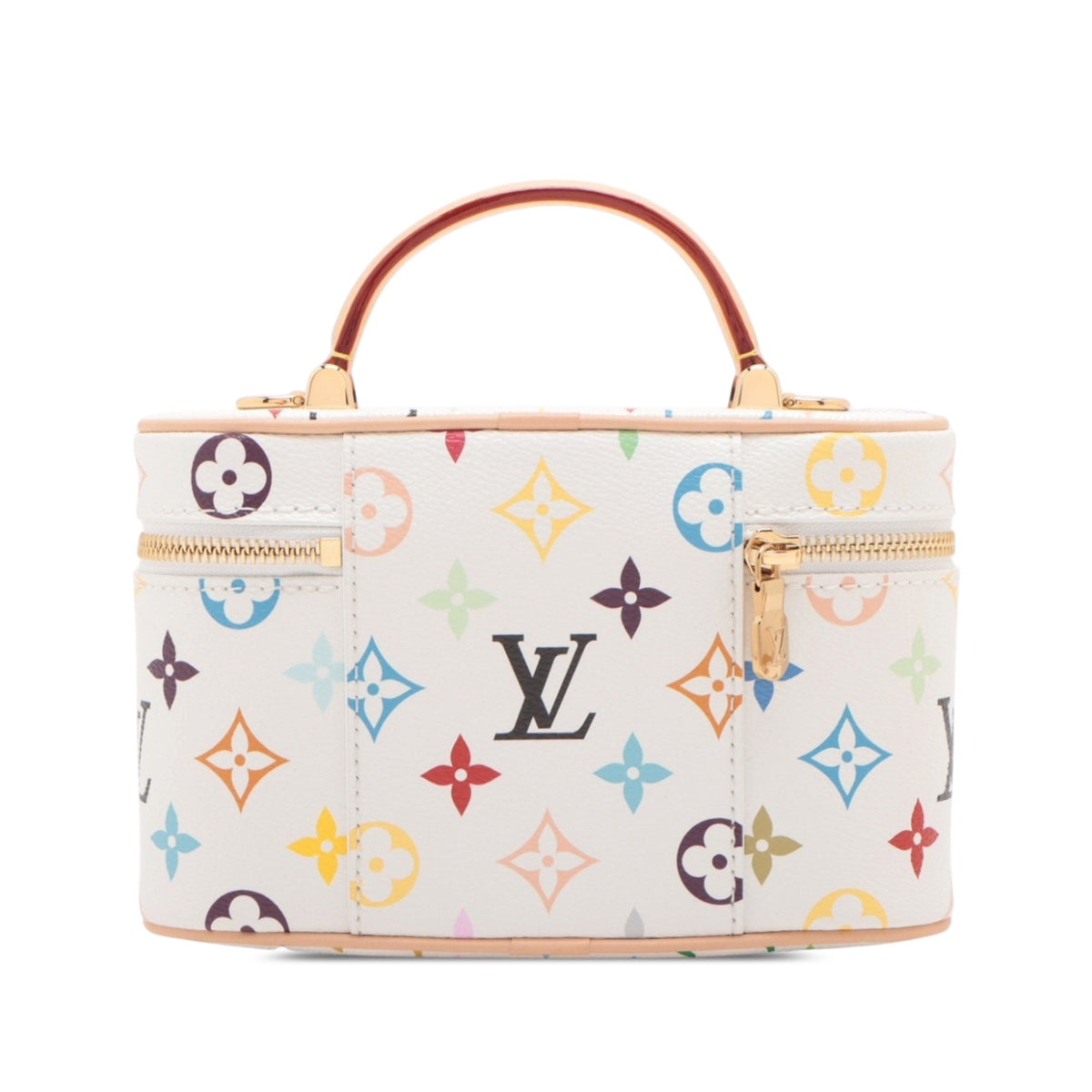 Louis Vuitton Takashi Murakami Monogram Multicolore Vanity Chain Pouch