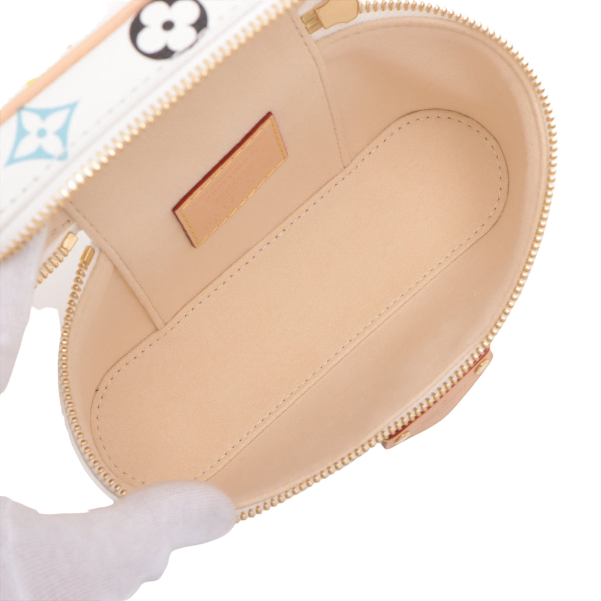 Louis Vuitton Takashi Murakami Monogram Multicolore Vanity Chain Pouch