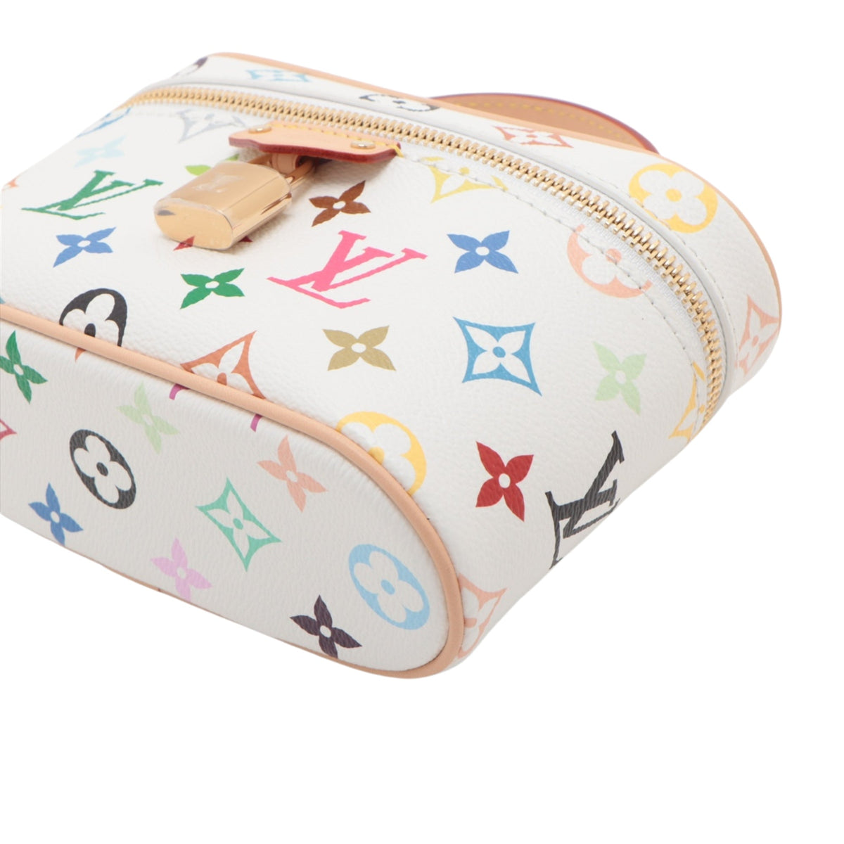 Louis Vuitton Takashi Murakami Monogram Multicolore Vanity Chain Pouch