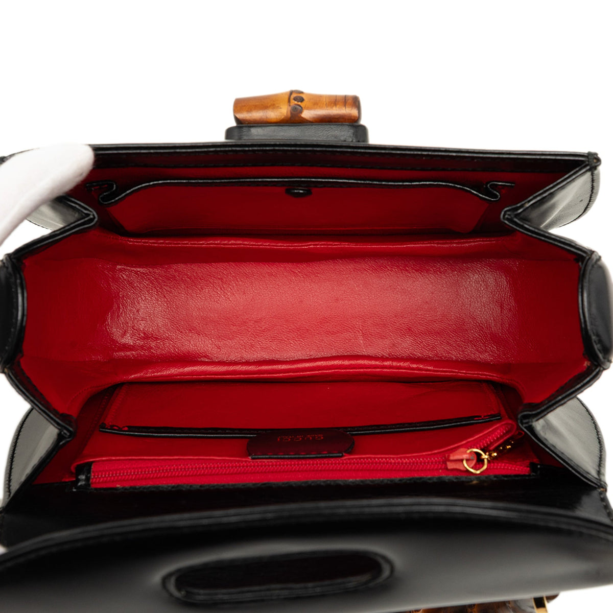 Gucci Small Calfskin Bamboo Night
