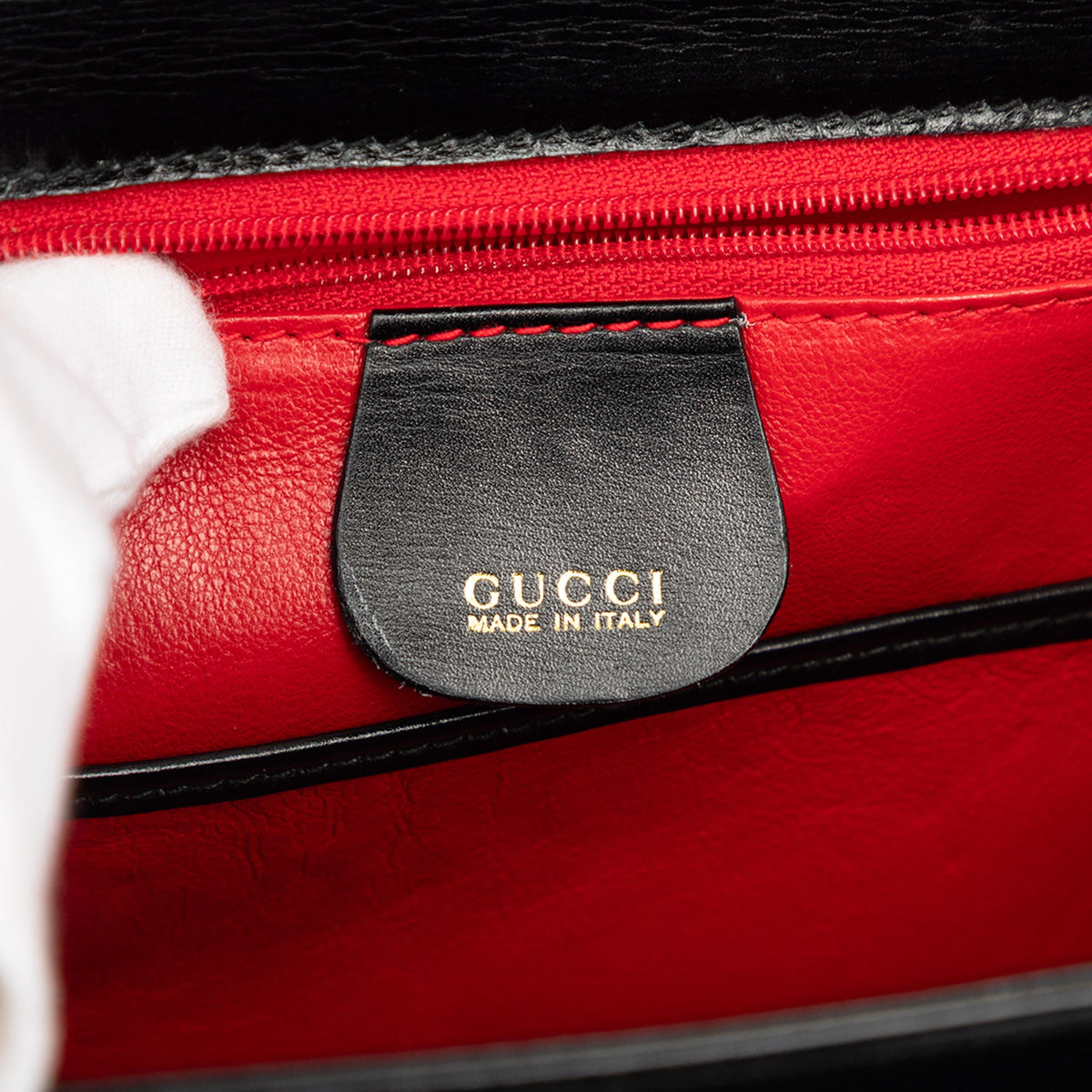 Gucci Small Calfskin Bamboo Night
