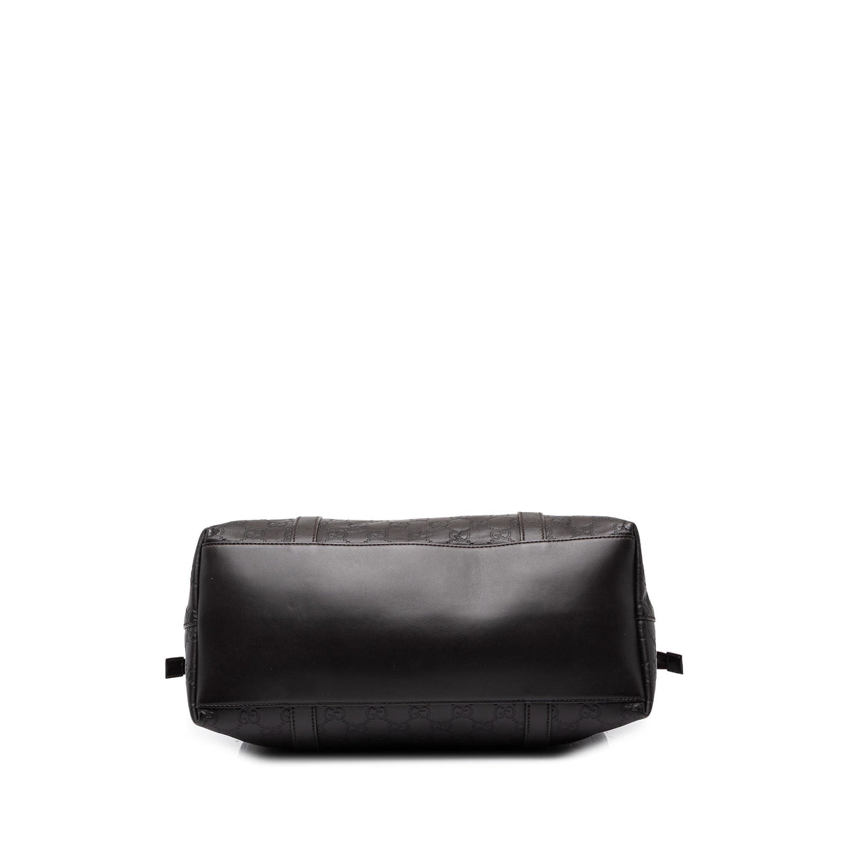 Gucci Large Microguccissima GG Charm Dome Satchel — Black