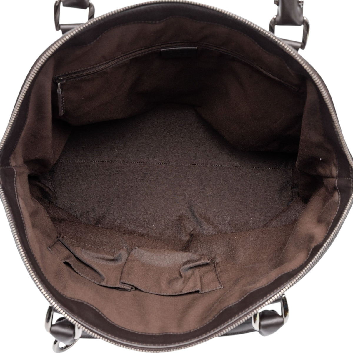 Gucci Large Microguccissima GG Charm Dome Satchel — Black