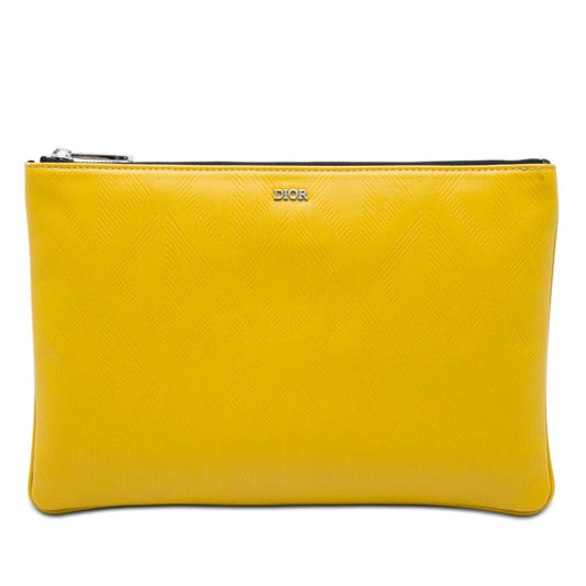 Dior Coated Canvas CD Diamond Clutch