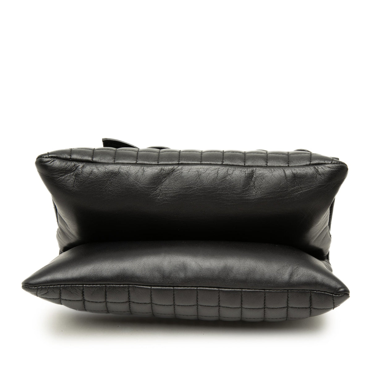 Chanel CC Chocolate Bar Lambskin No 5 Camellia Shoulder Bag