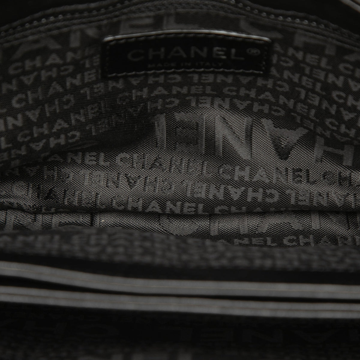 Chanel CC Chocolate Bar Lambskin No 5 Camellia Shoulder Bag