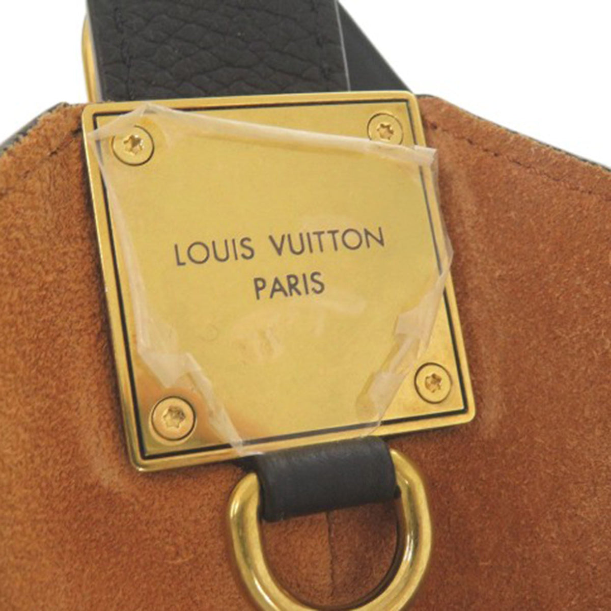 Louis Vuitton Grained Calfskin Low Key Hobo MM