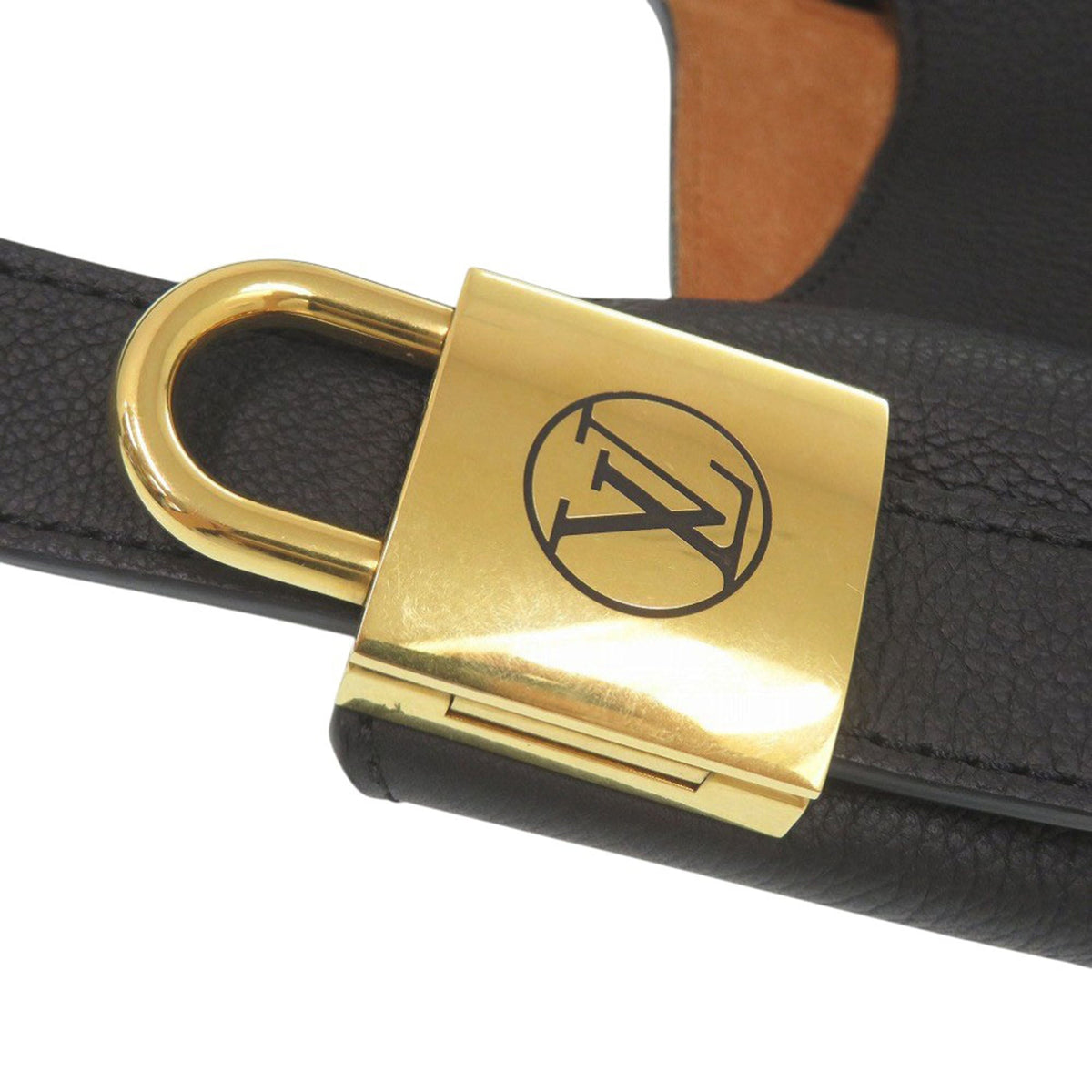Louis Vuitton Grained Calfskin Low Key Hobo MM