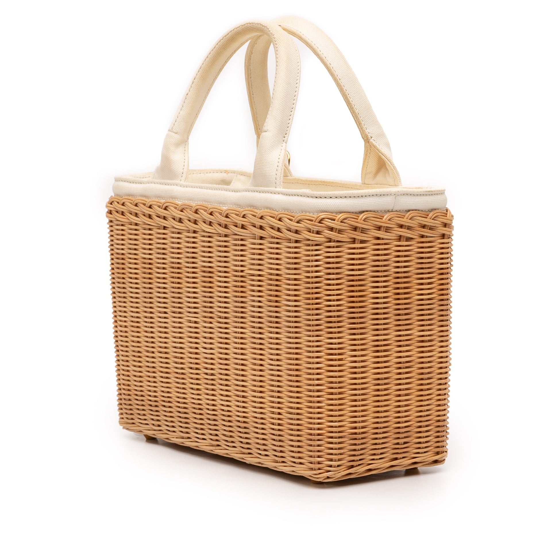 Prada Wicker Satchel