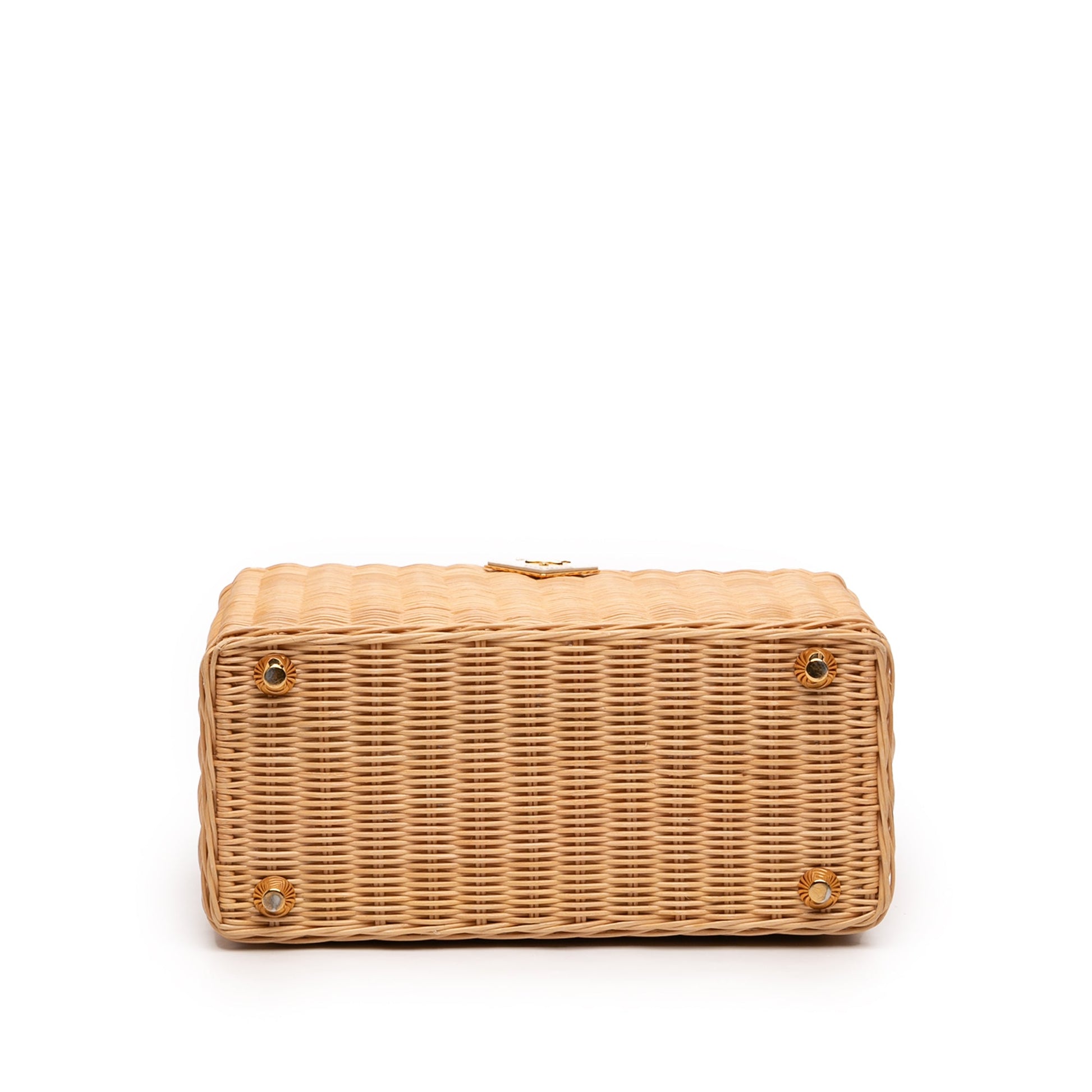 Prada Wicker Satchel