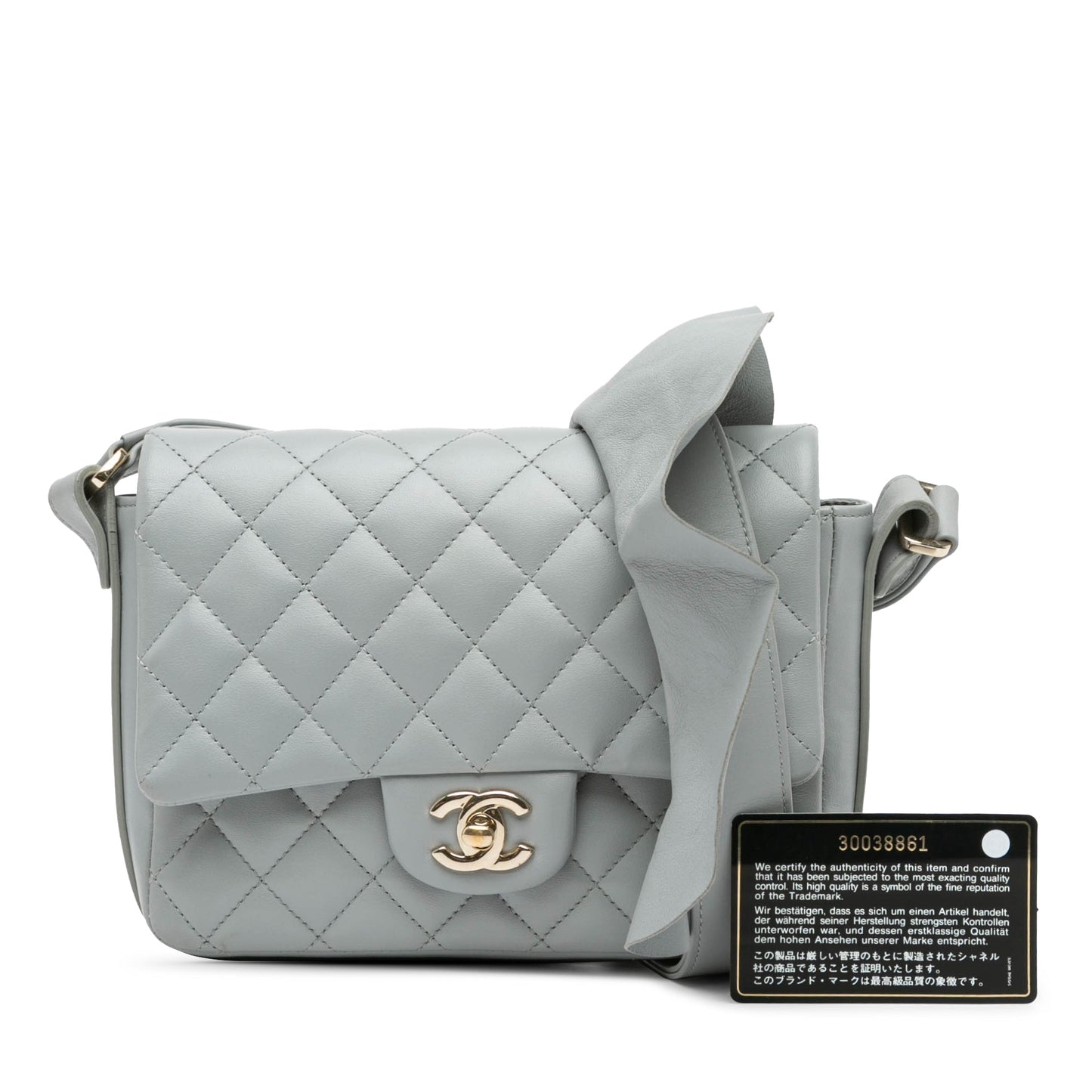 Chanel Quilted Calfskin Bolero de Chanel Flap