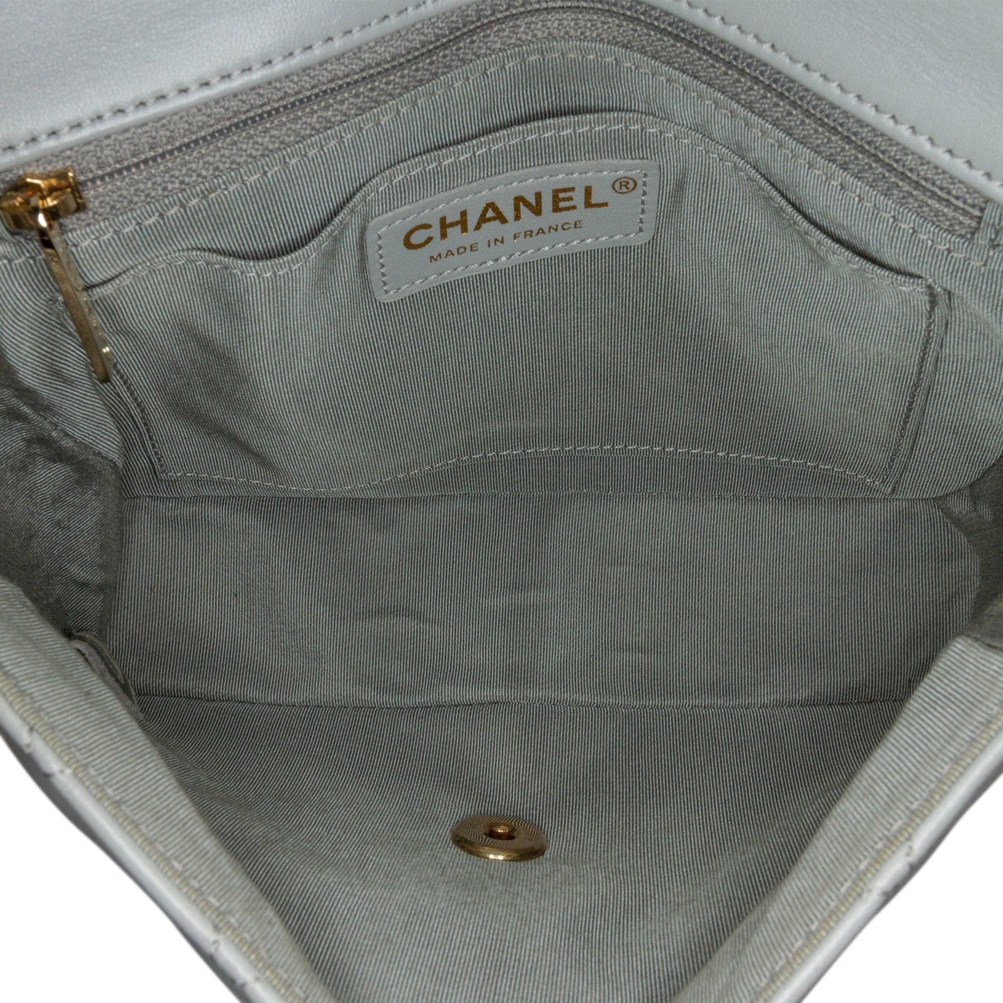 Chanel Quilted Calfskin Bolero de Chanel Flap