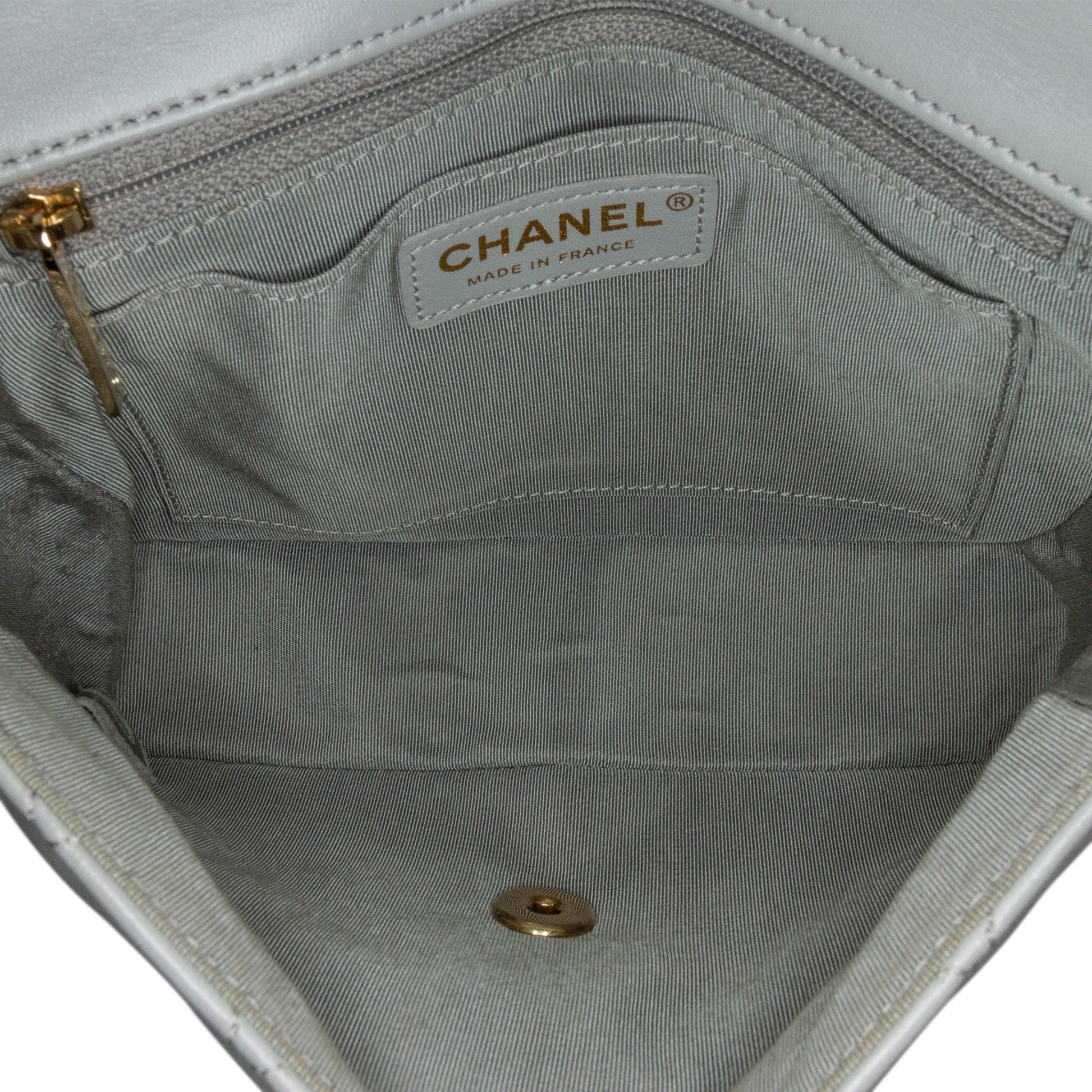 Chanel Quilted Calfskin Bolero de Chanel Flap