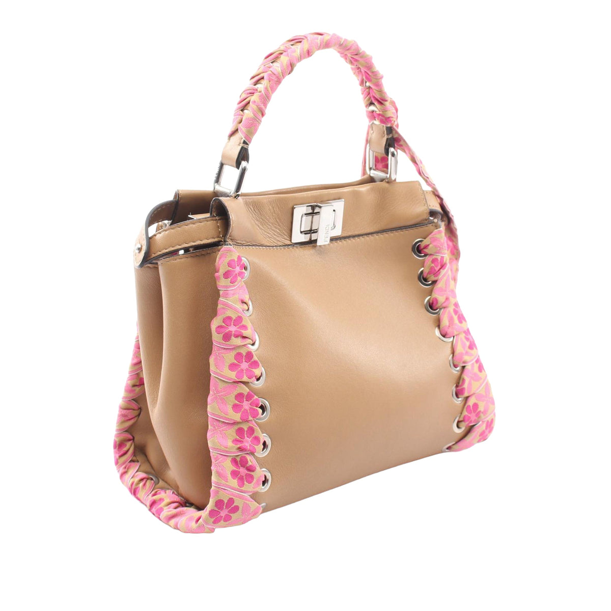 Fendi Mini Ribbon Whipstitch Peekaboo