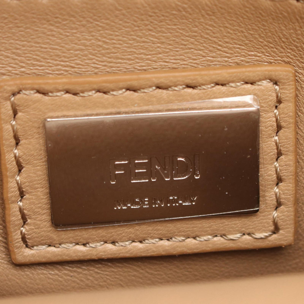 Fendi Mini Ribbon Whipstitch Peekaboo