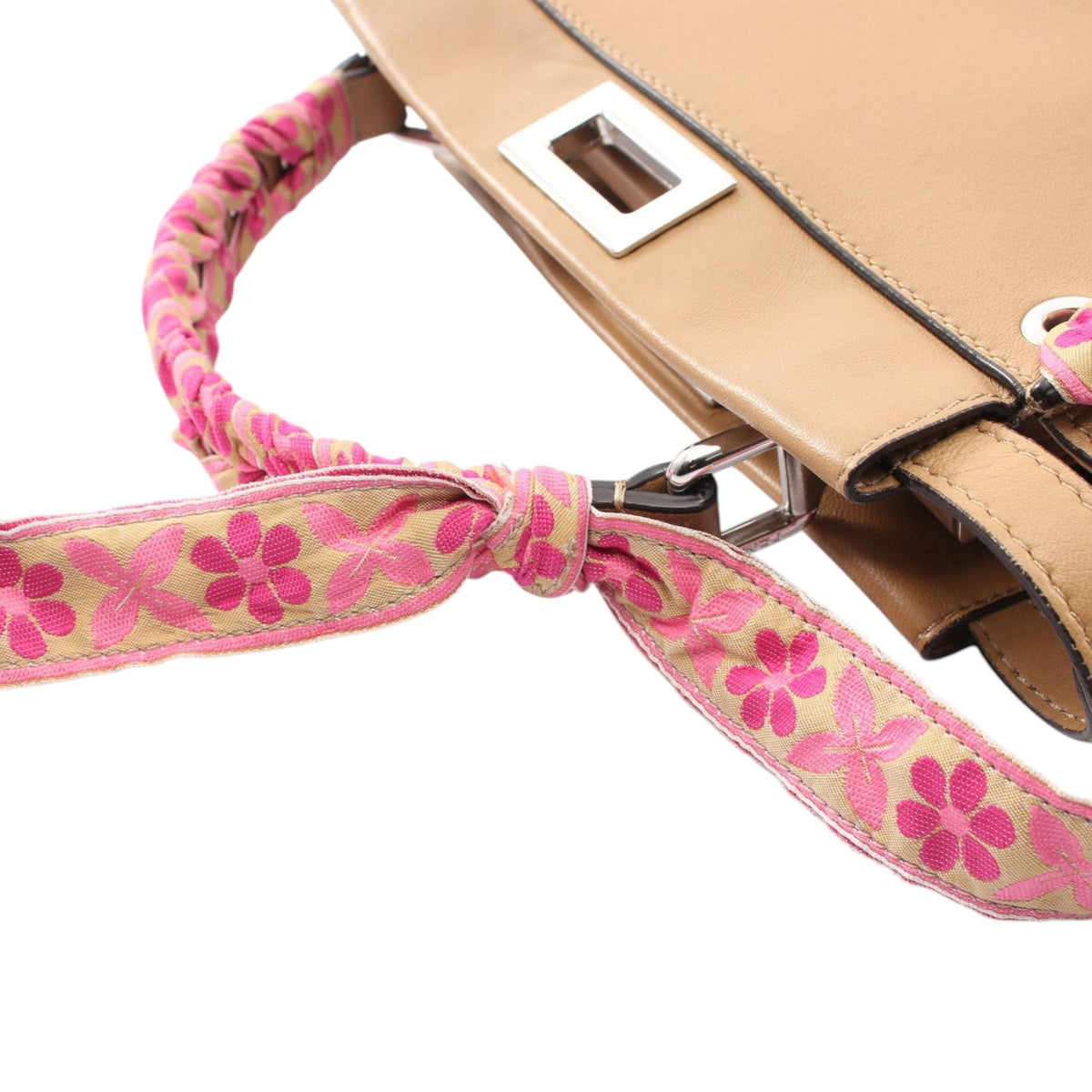 Fendi Mini Ribbon Whipstitch Peekaboo