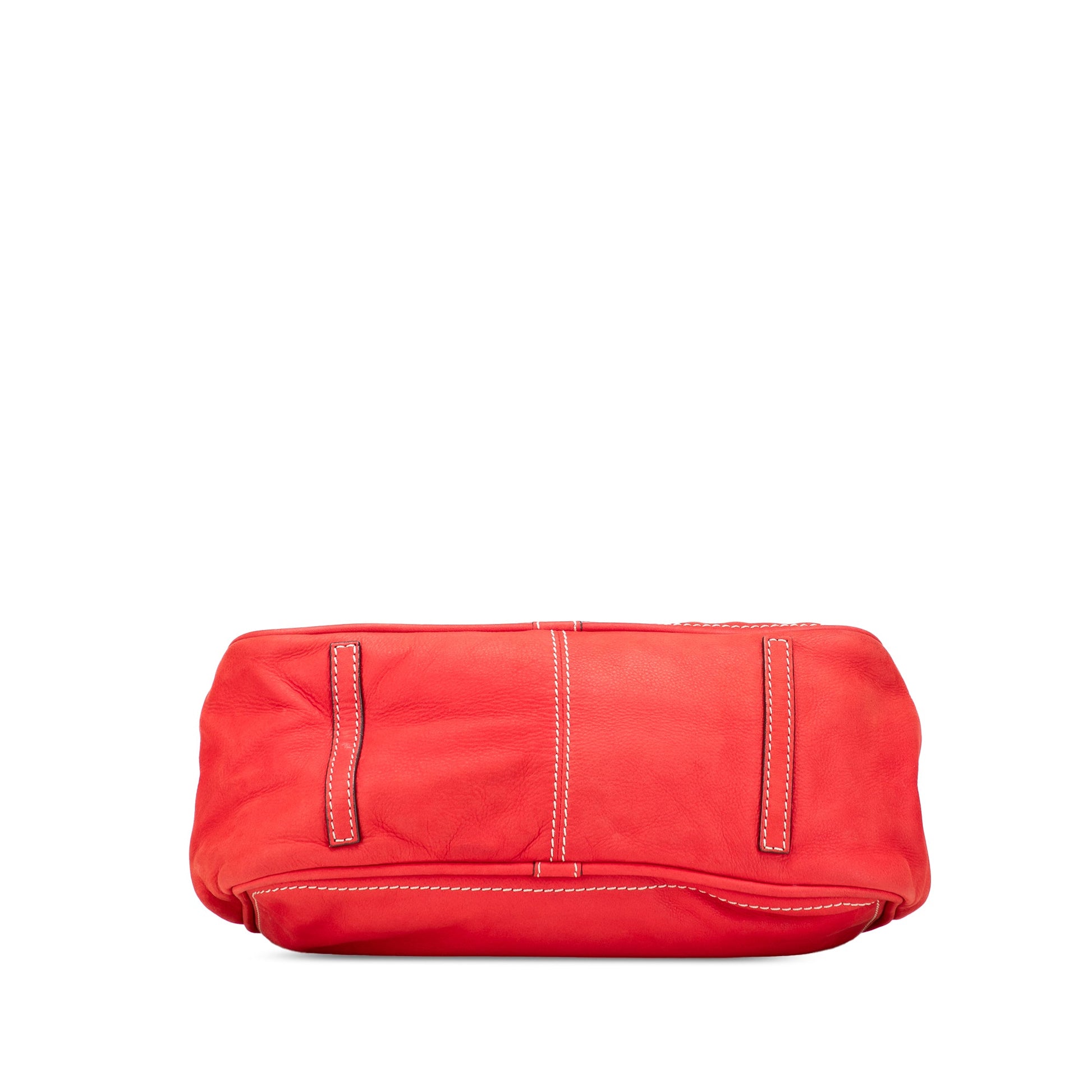 LOEWE Nubuck Anagram Madrid Fringe Shoulder Bag