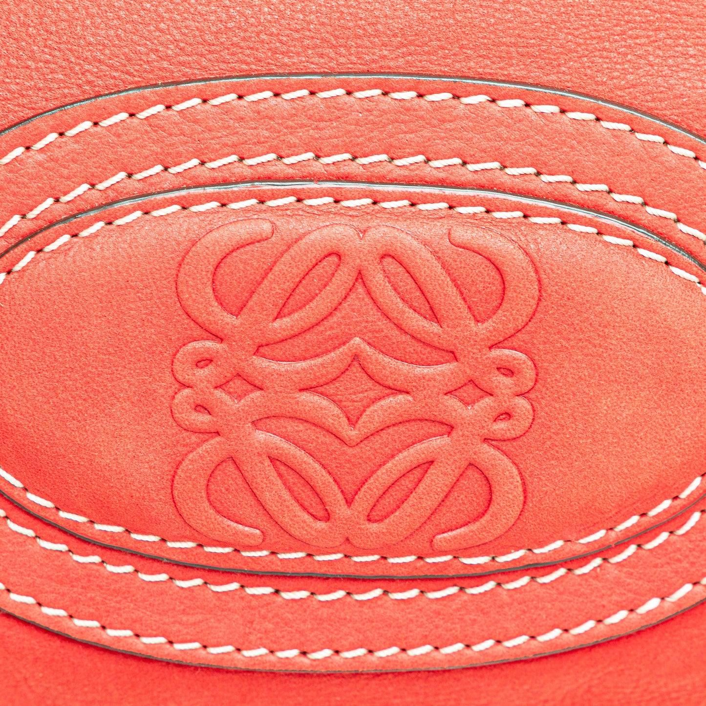 LOEWE Nubuck Anagram Madrid Fringe Shoulder Bag
